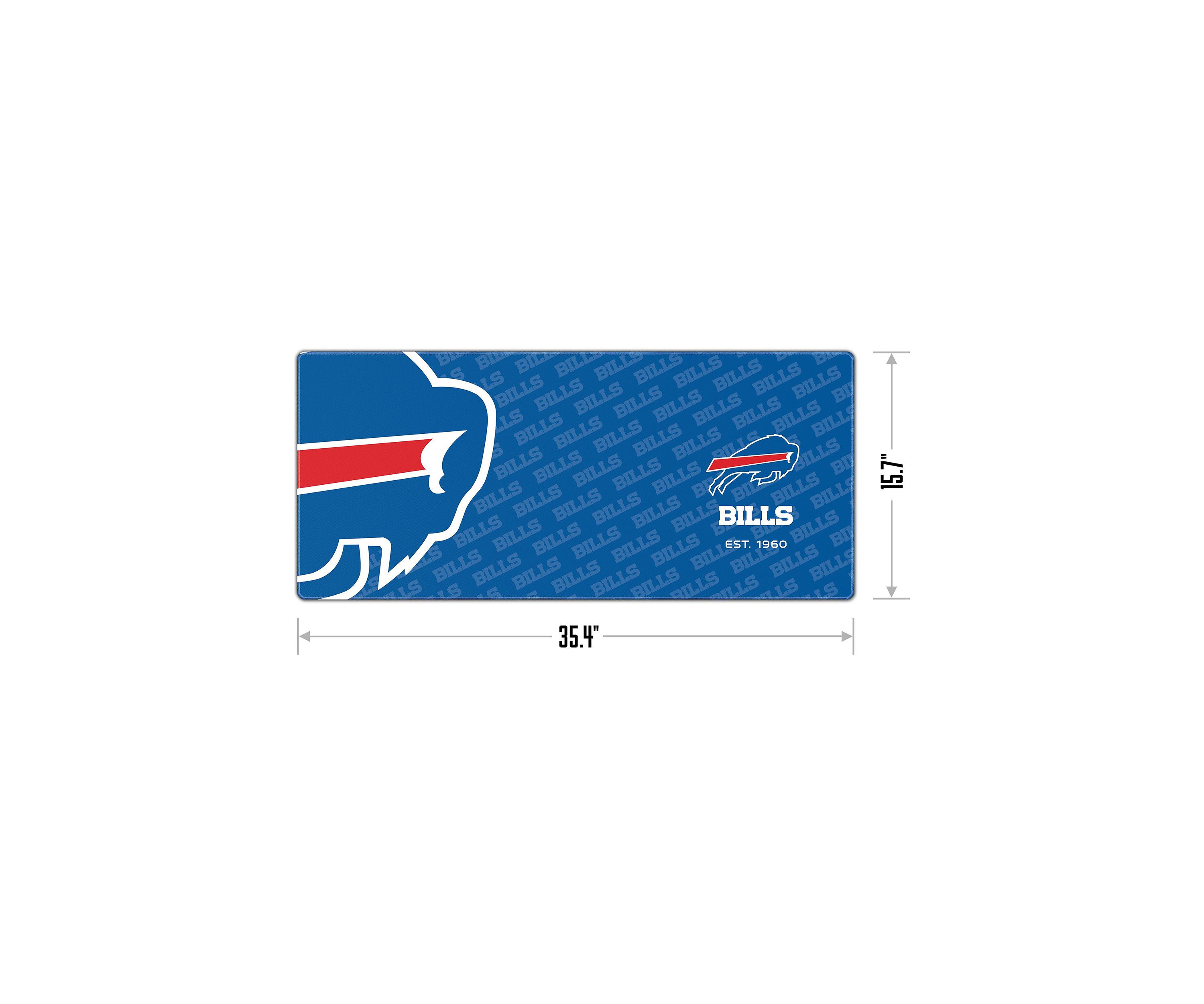 YouTheFan NFL Buffalo Bills Logo Series Desk Pad