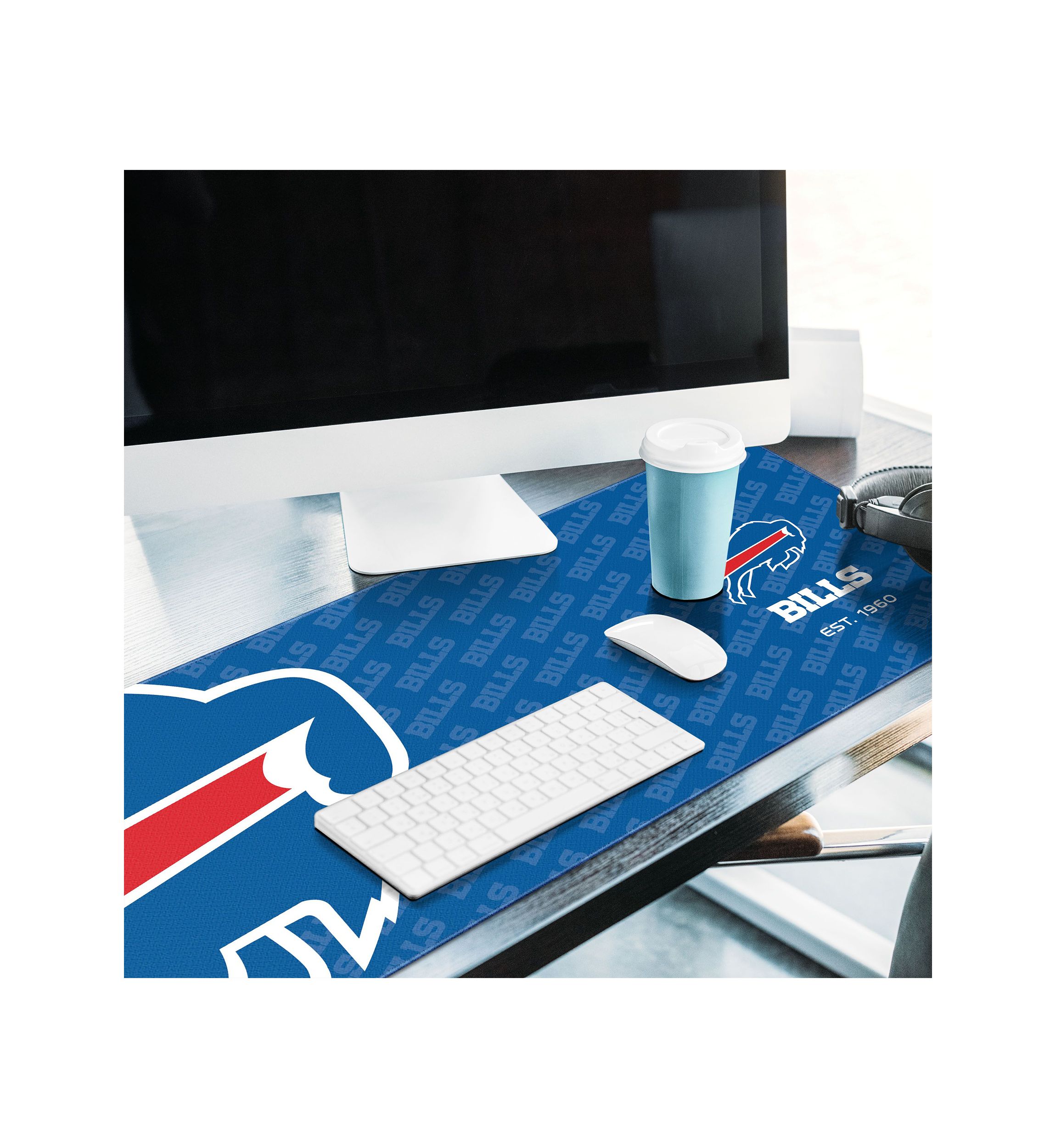 YouTheFan NFL Buffalo Bills Logo Series Desk Pad