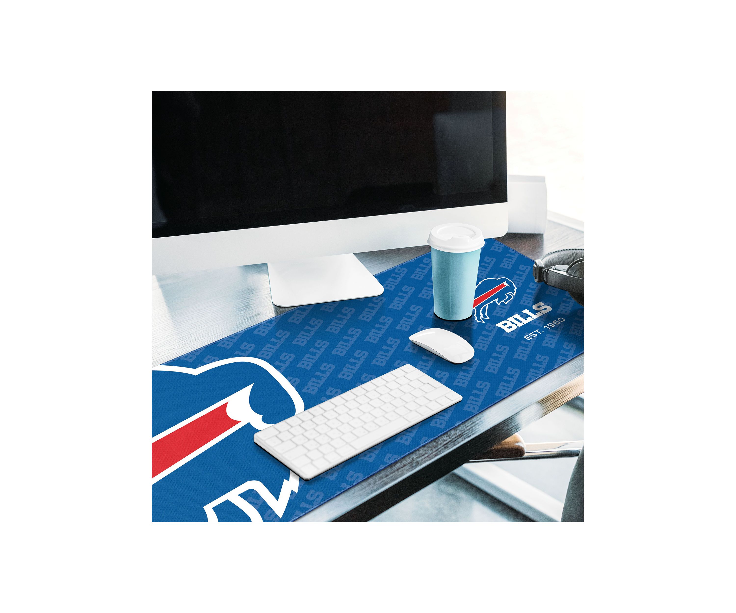 YouTheFan NFL Buffalo Bills Logo Series Desk Pad