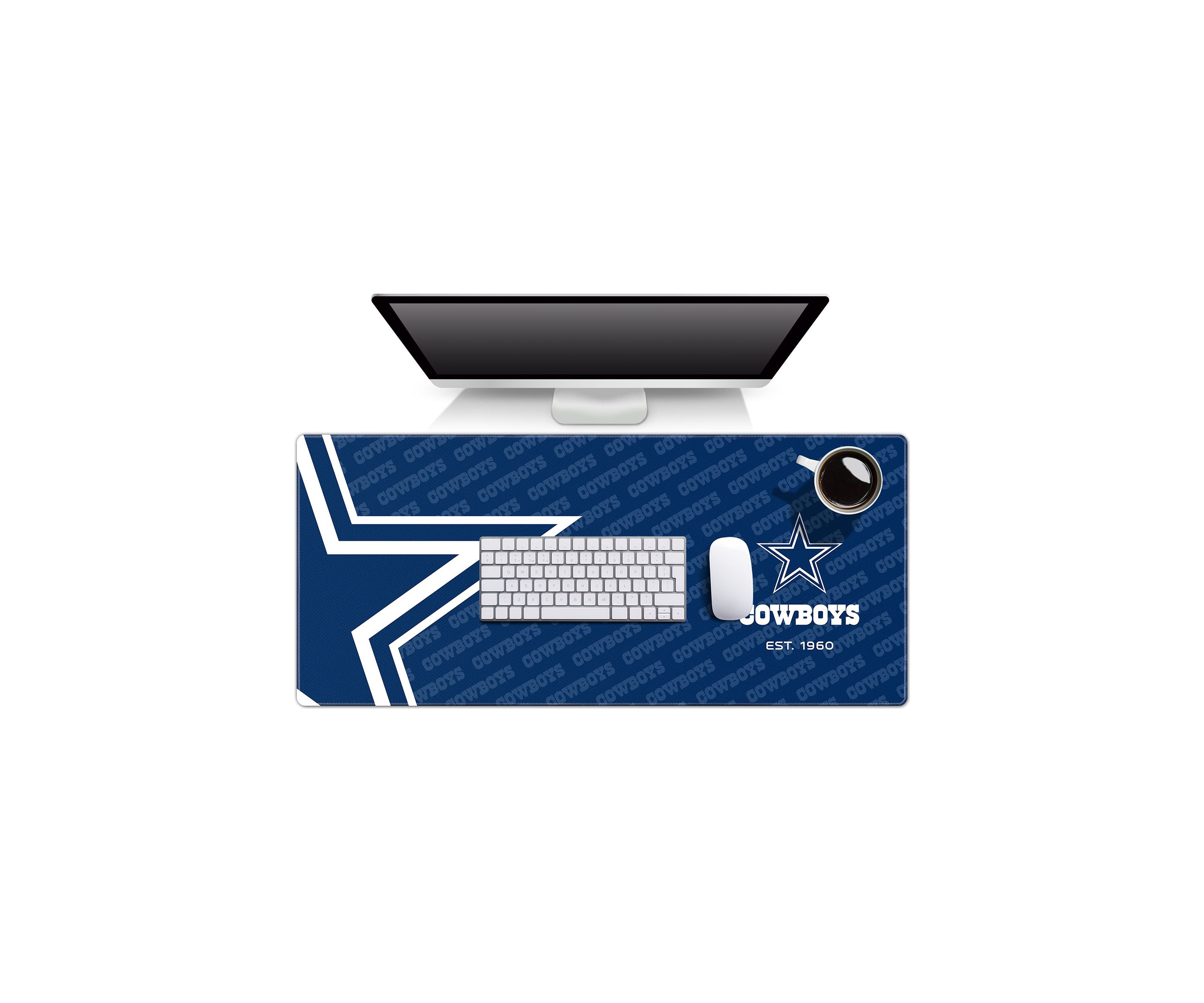 YouTheFan NFL Dallas Cowboys Logo Series Desk Pad