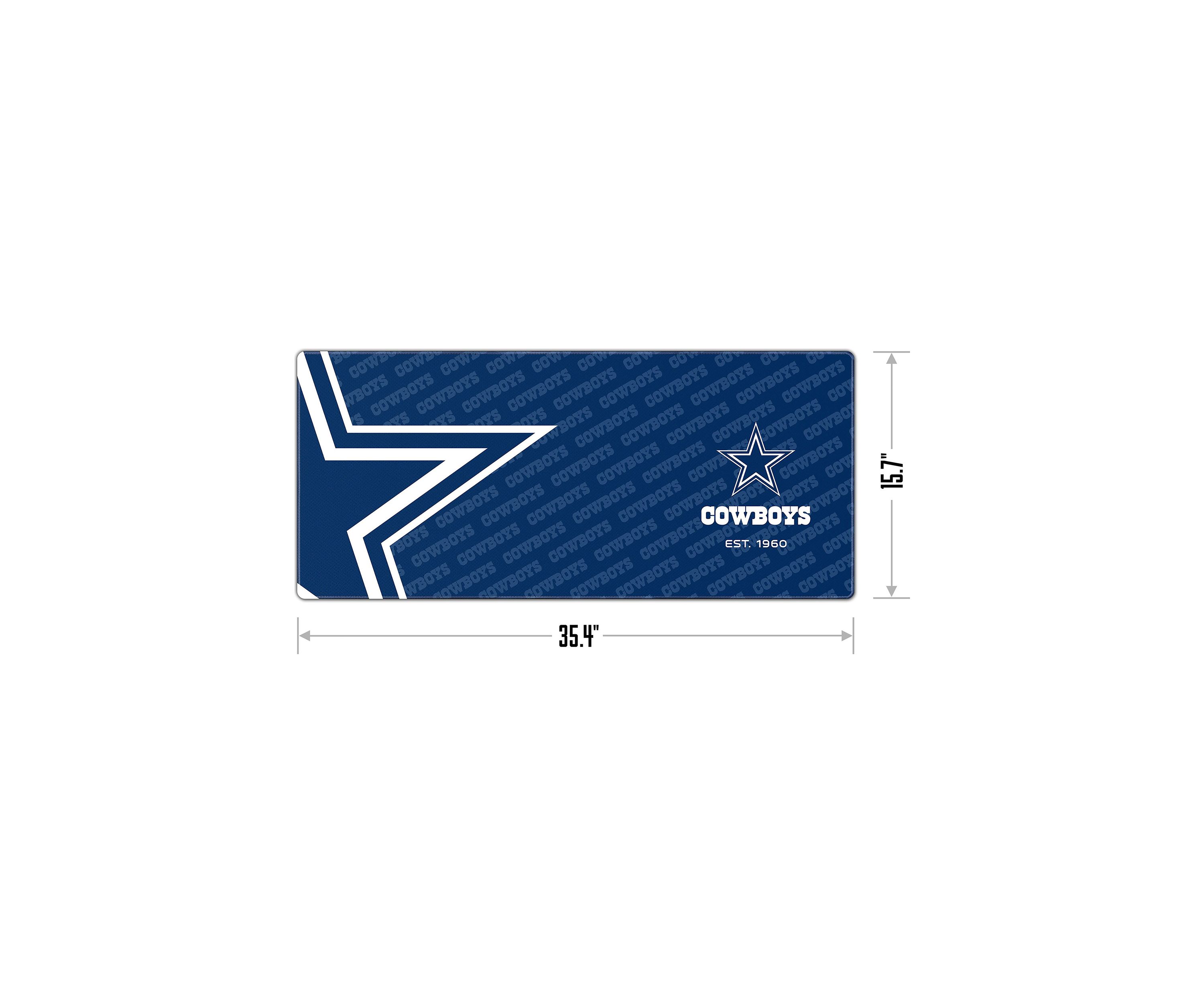 YouTheFan NFL Dallas Cowboys Logo Series Desk Pad