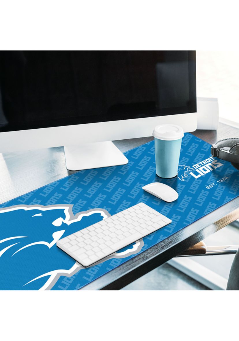 YouTheFan NFL Detroit Lions Logo Series Desk Pad