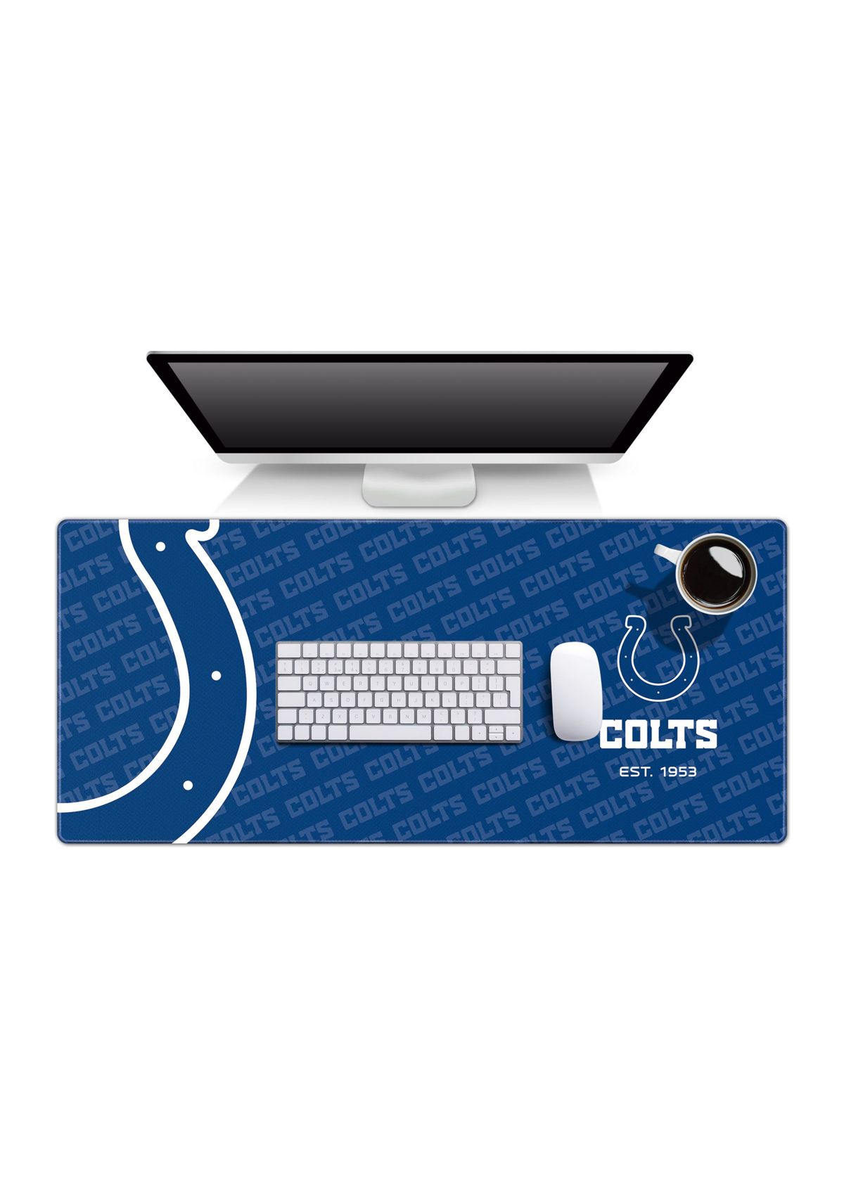 YouTheFan NFL Indianapolis Colts Logo Series Desk Pad