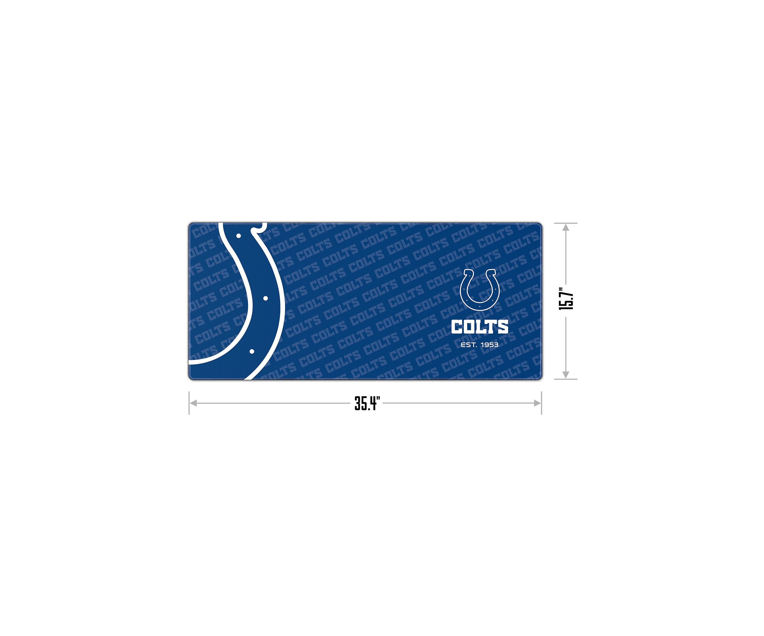YouTheFan NFL Indianapolis Colts Logo Series Desk Pad