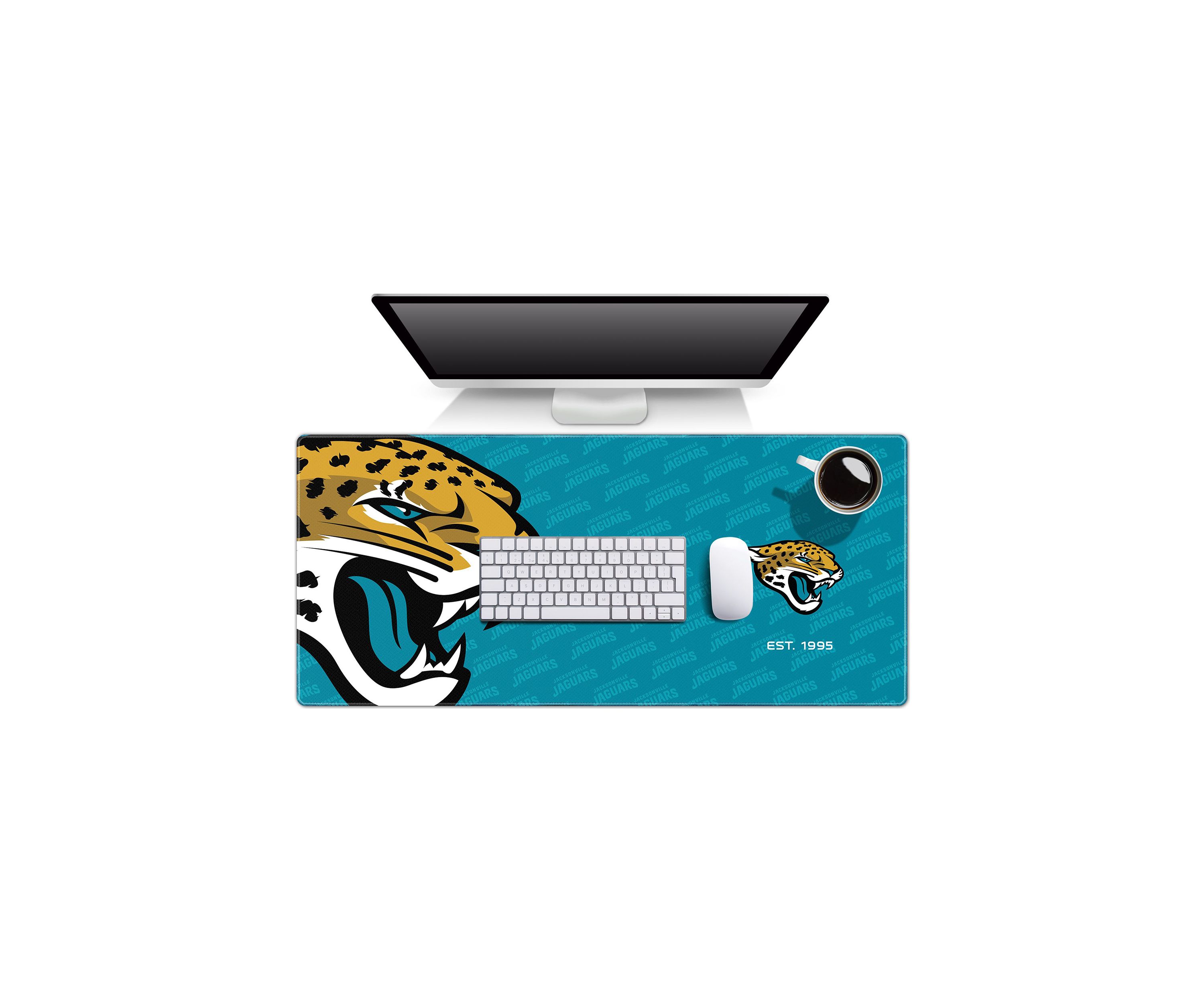 YouTheFan NFL Jacksonville Jaguars Logo Series Desk Pad
