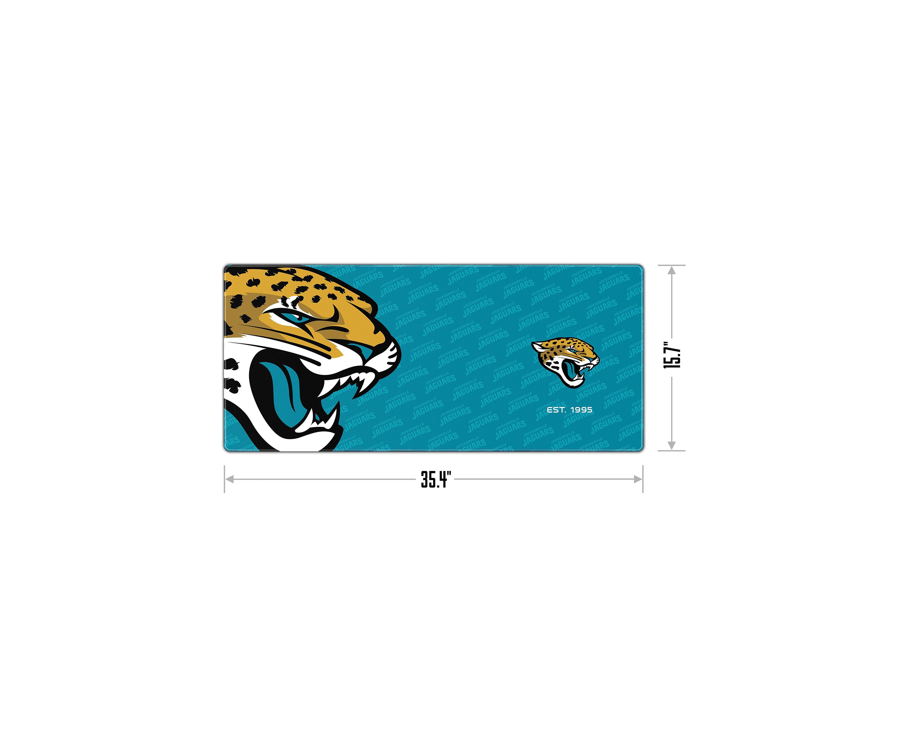 YouTheFan NFL Jacksonville Jaguars Logo Series Desk Pad