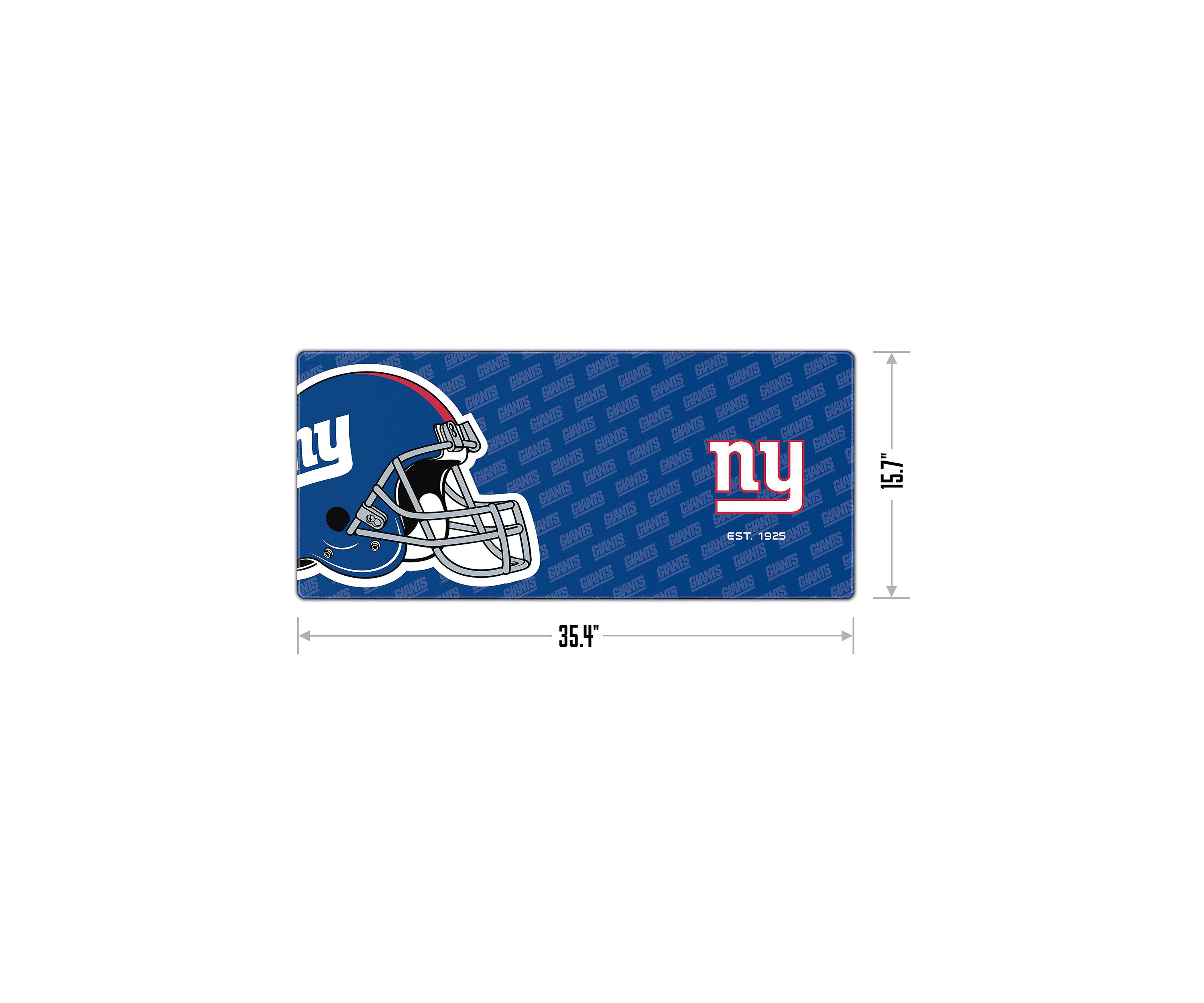 YouTheFan NFL New York Giants Logo Series Desk Pad
