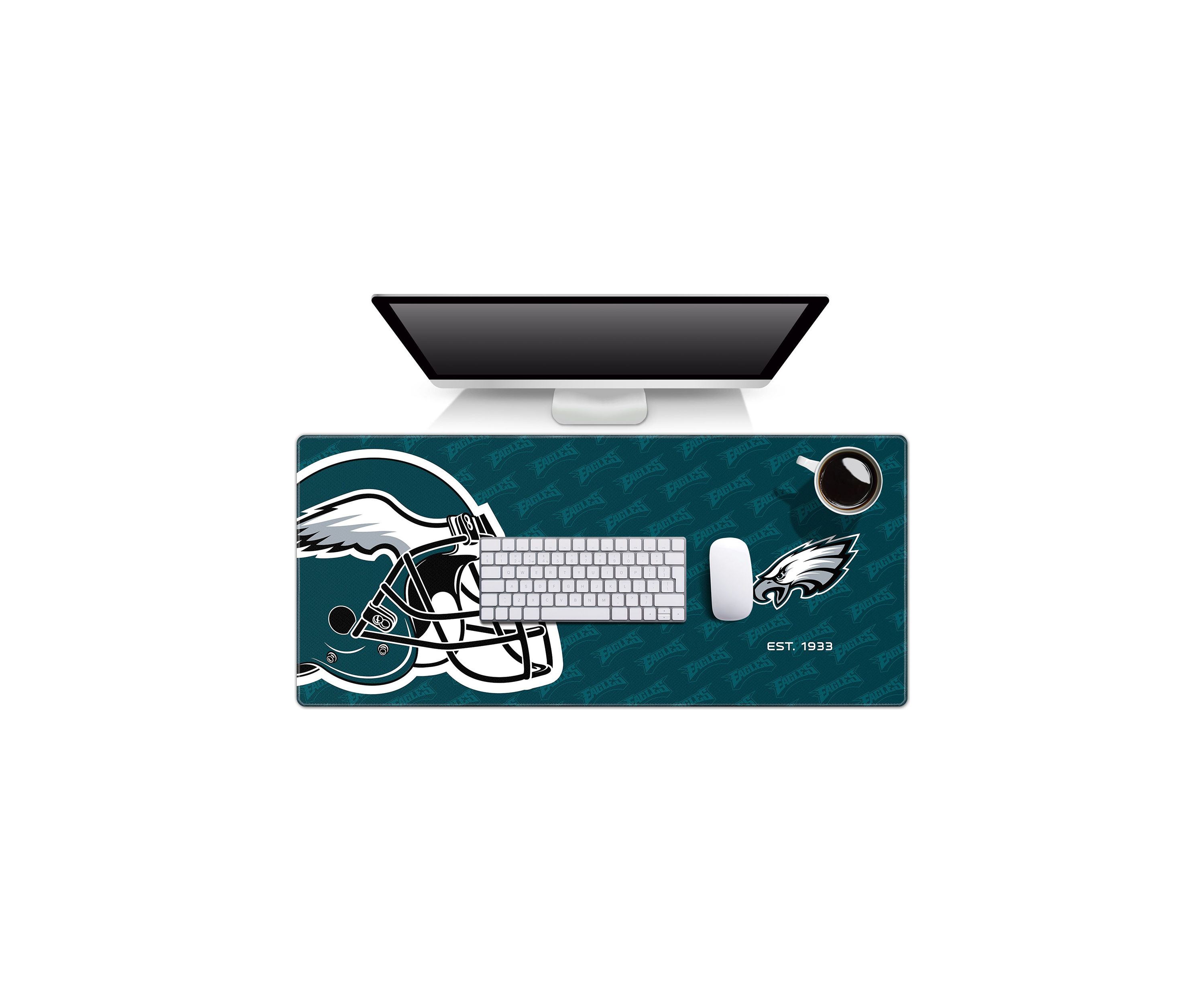 YouTheFan NFL Philadelphia Eagles Logo Series Desk Pad