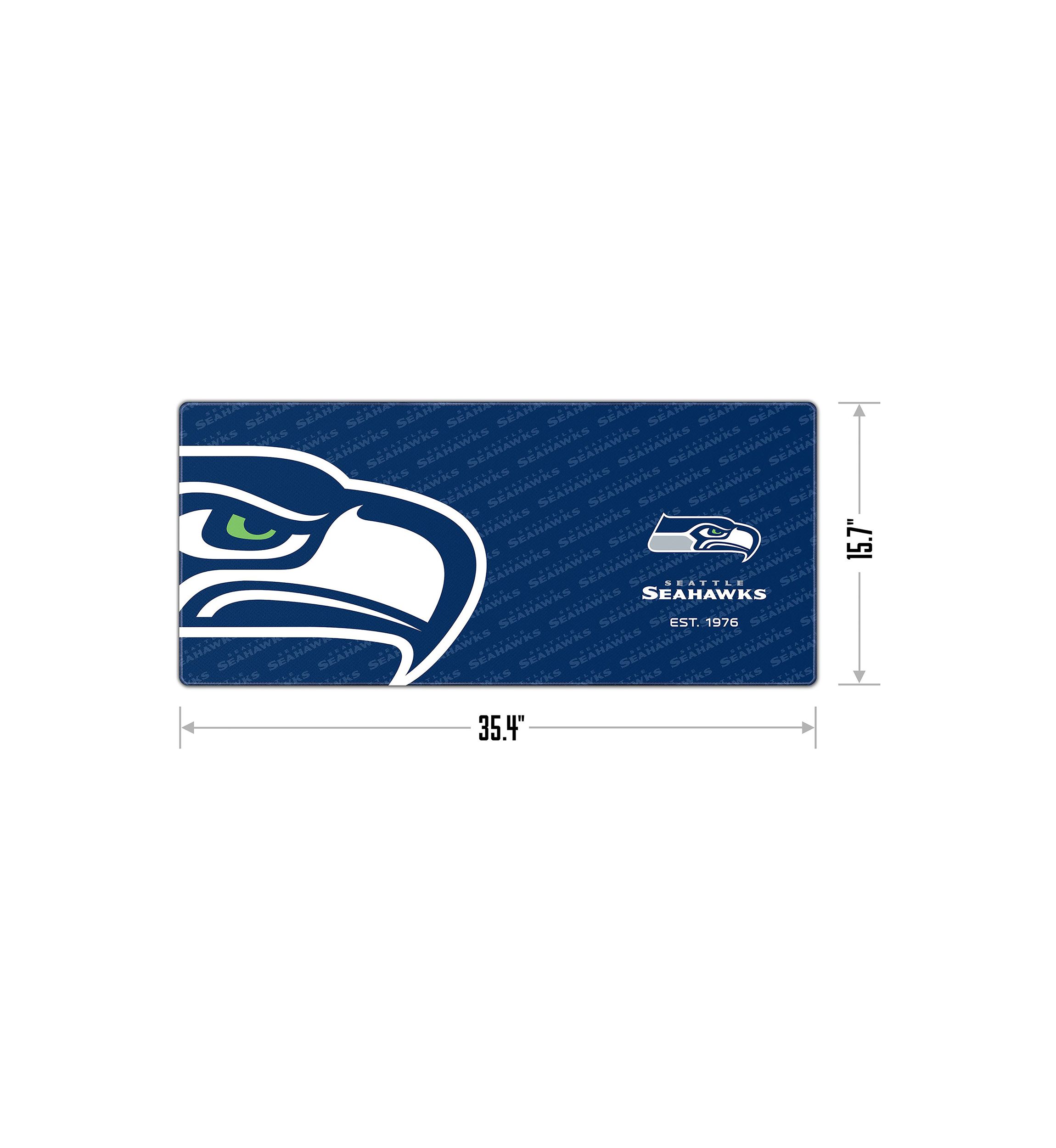 YouTheFan NFL Seattle Seahawks Logo Series Desk Pad
