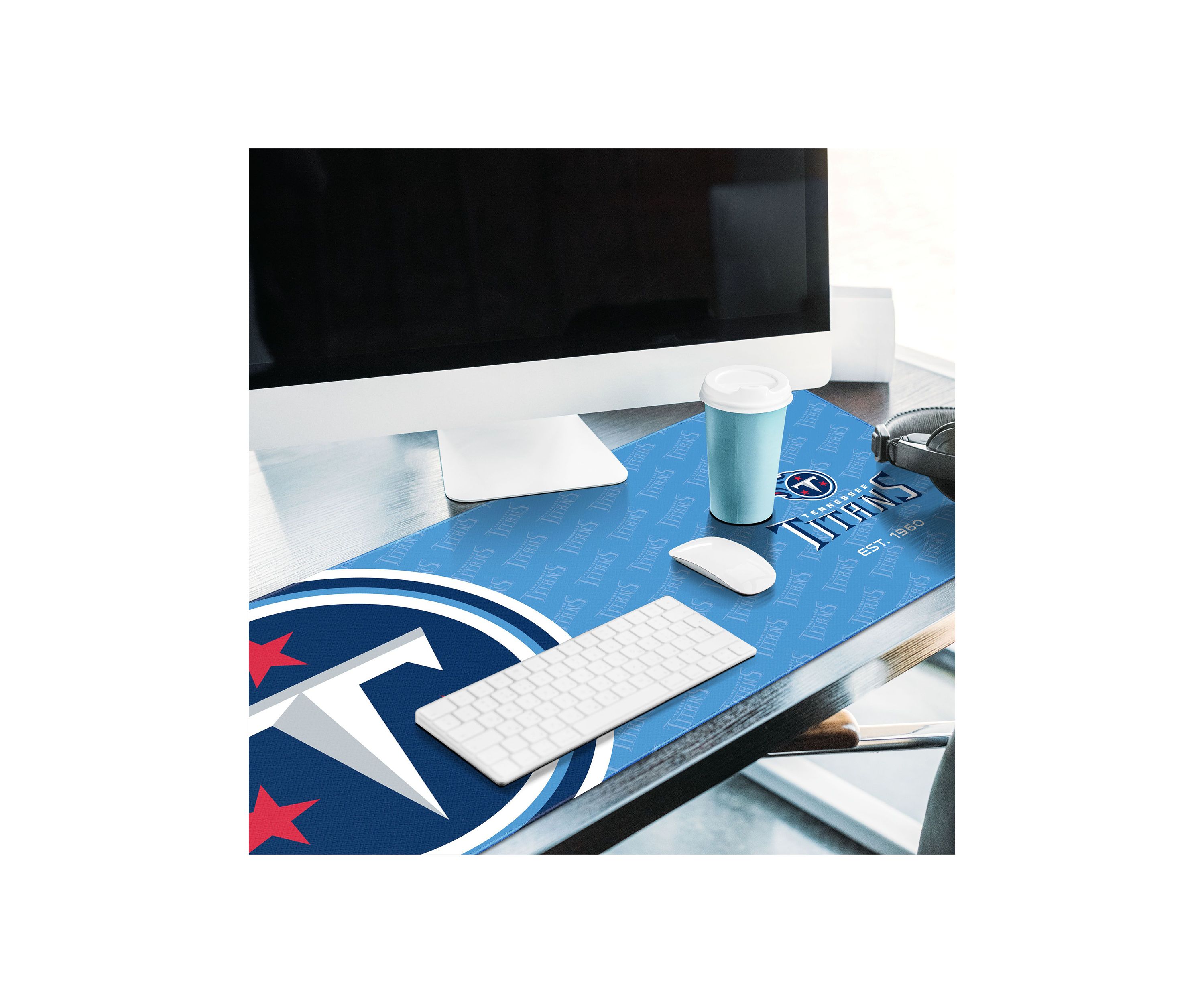YouTheFan NFL Tennessee Titans Logo Series Desk Pad