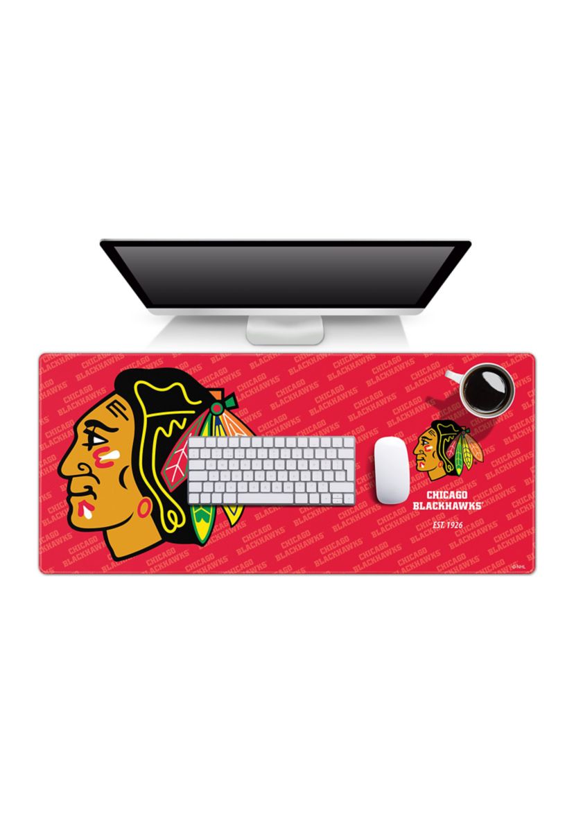YouTheFan NHL Chicago Blackhawks Logo Series Desk Pad