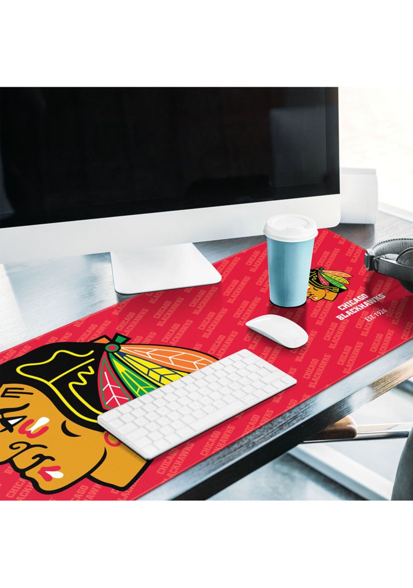 YouTheFan NHL Chicago Blackhawks Logo Series Desk Pad