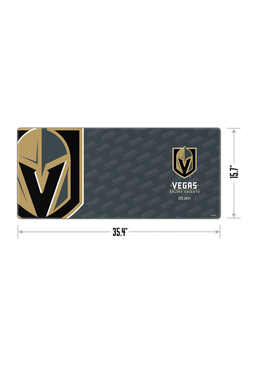 YouTheFan NHL Vegas Golden Knights Logo Series Desk Pad