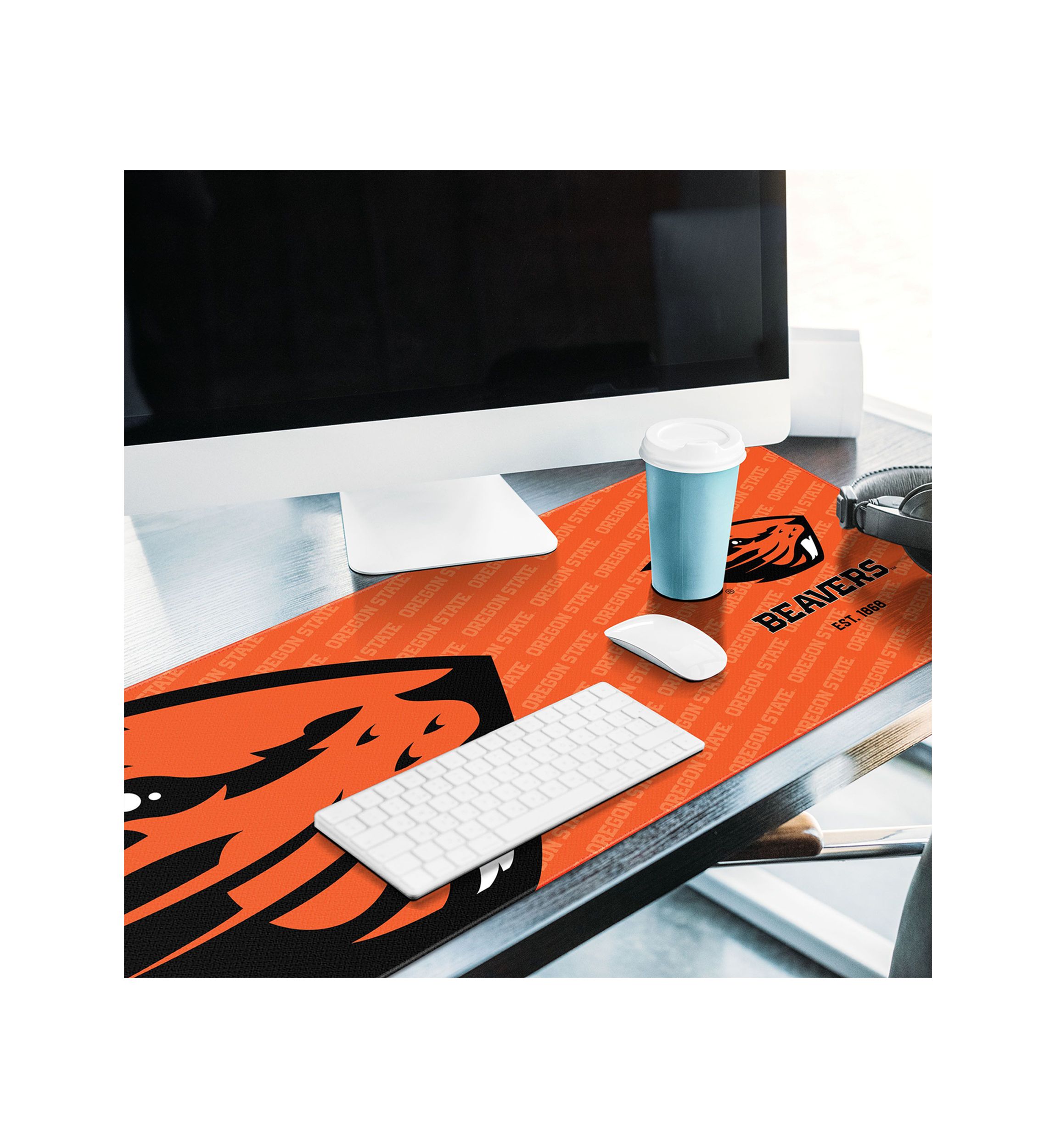 YouTheFan NCAA Oregon State Beavers Logo Series Desk Pad