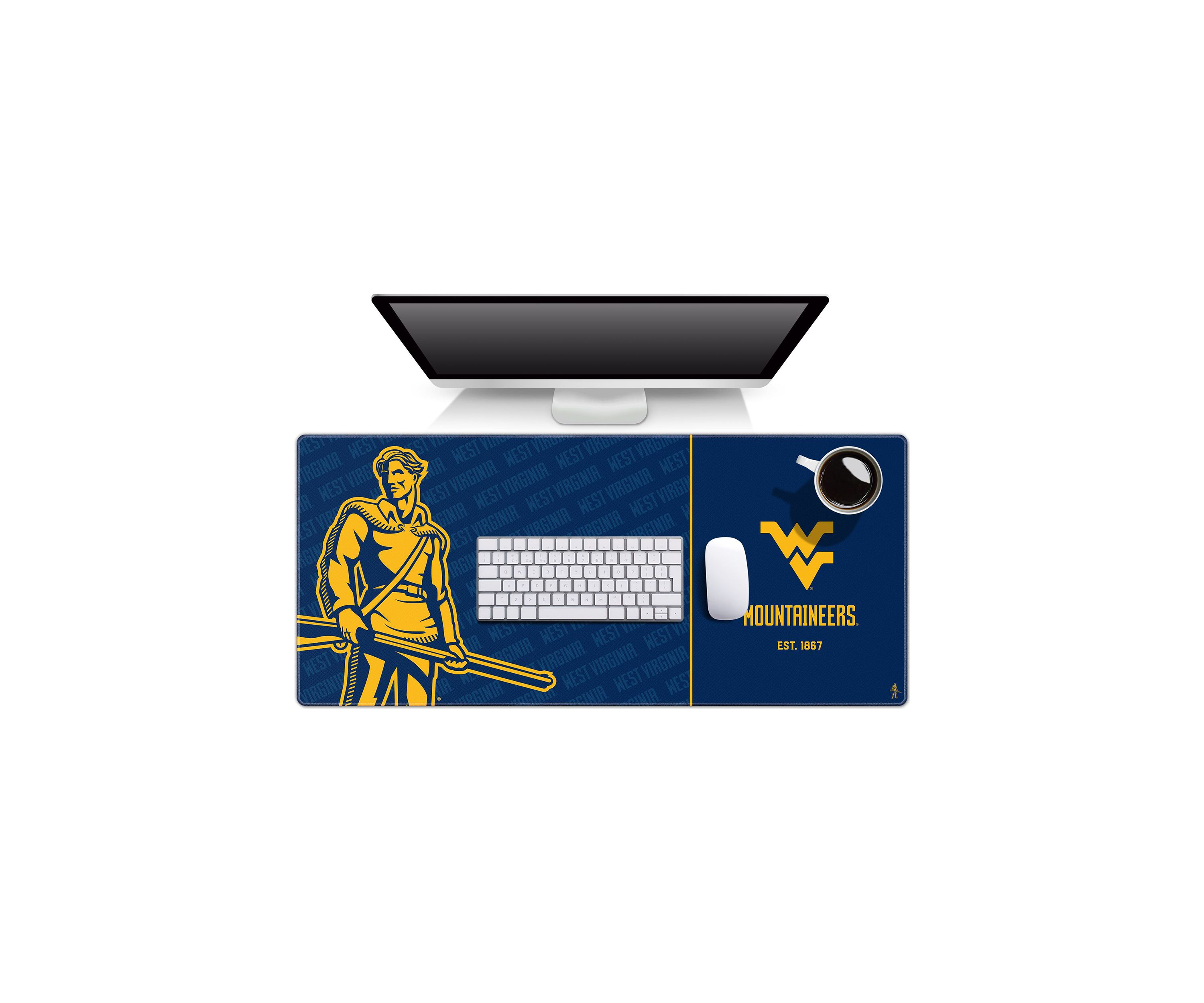 YouTheFan NCAA Washington State Cougars Logo Series Desk Pad