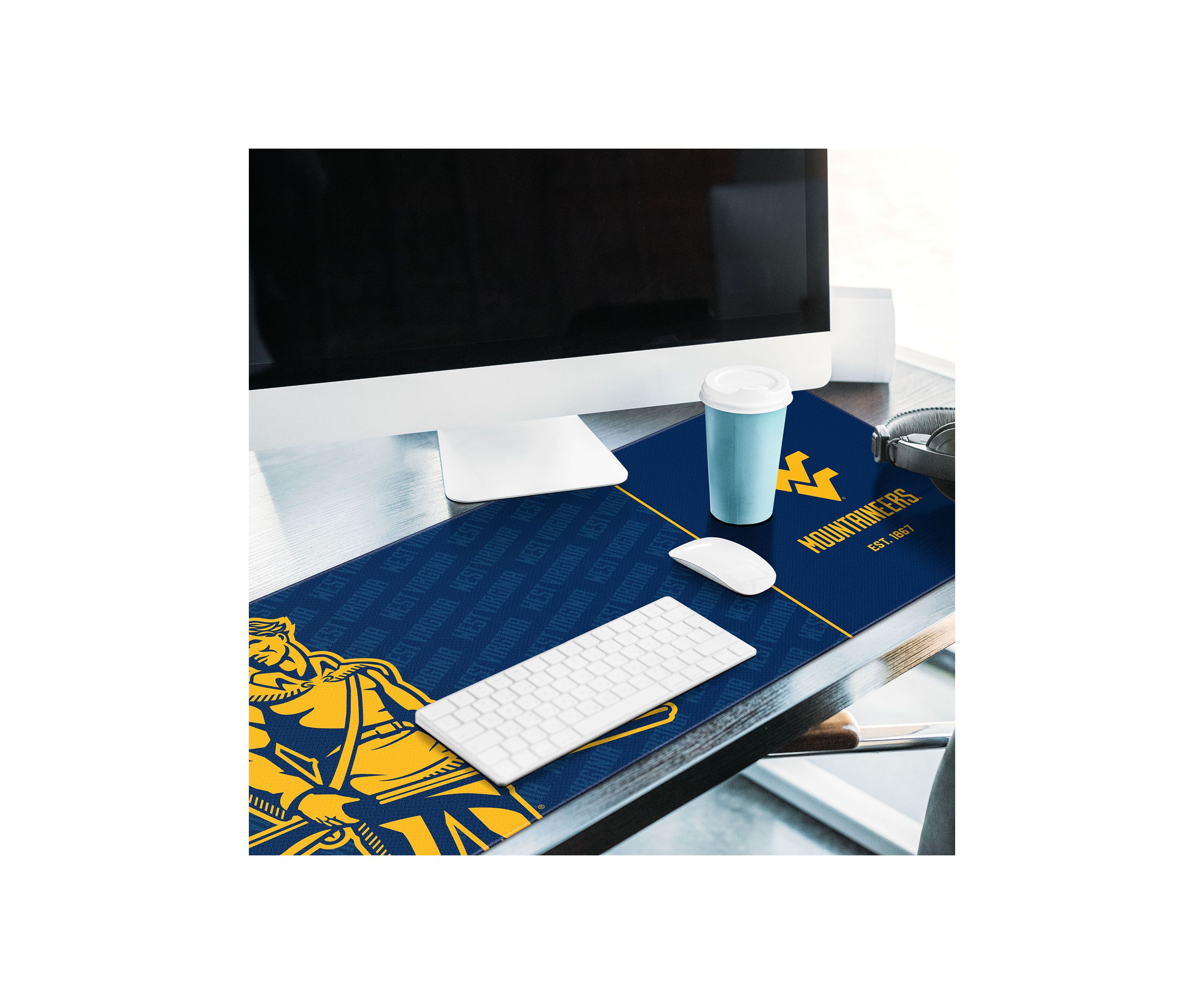 YouTheFan NCAA Washington State Cougars Logo Series Desk Pad