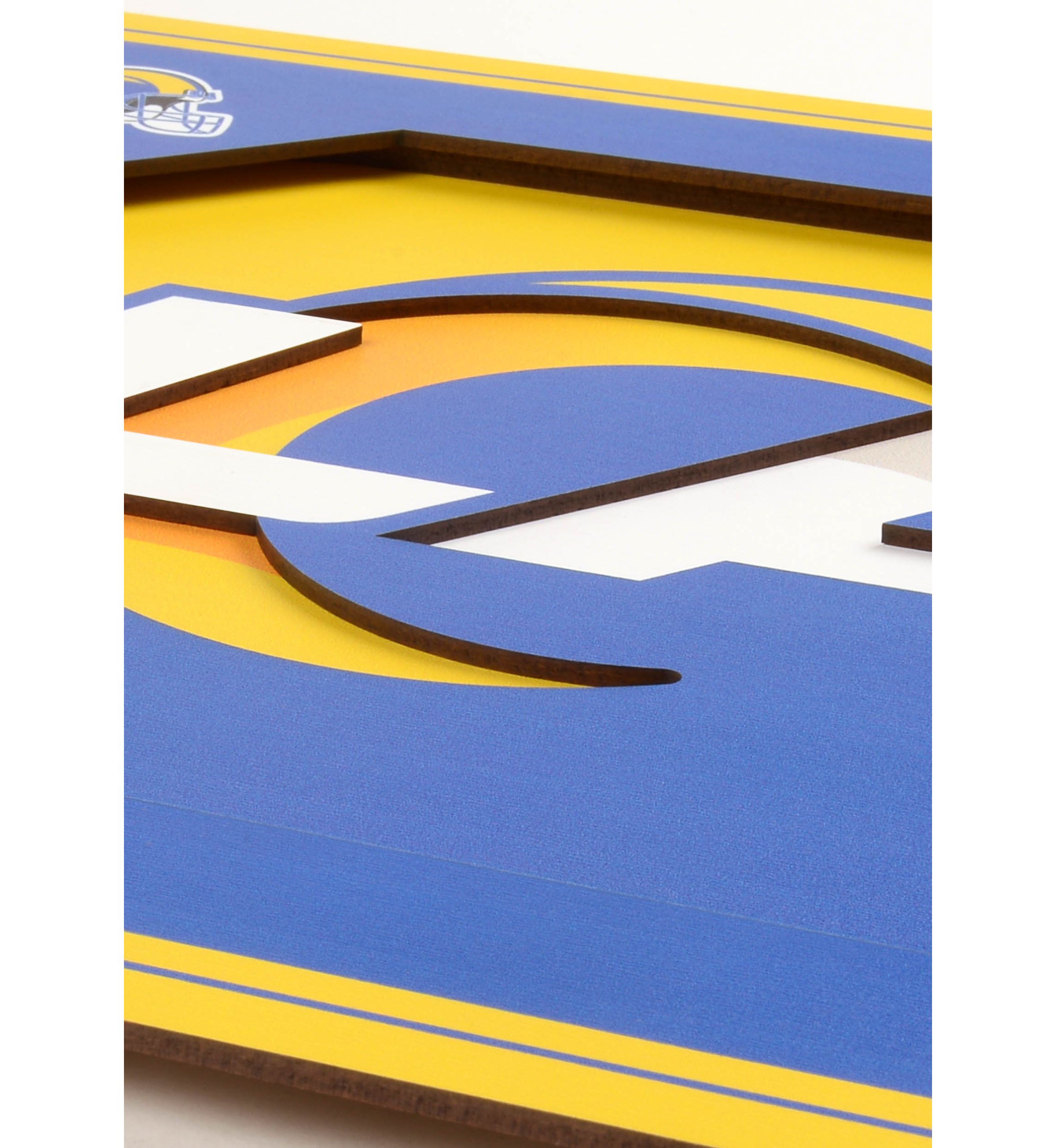 YouTheFan NFL New England Patriots 3D Logo Series Wall Art - 12x12