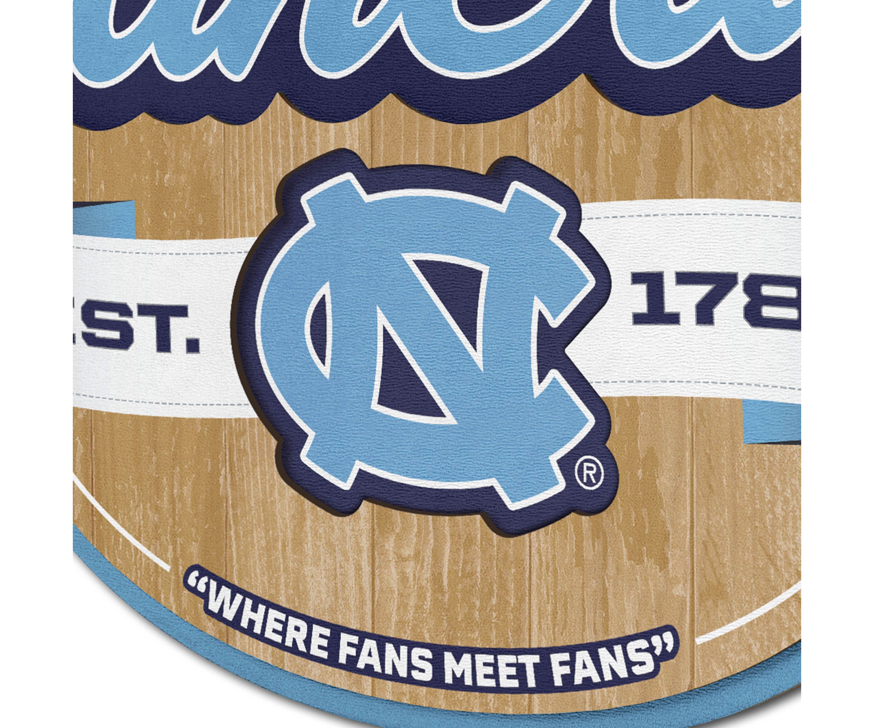 YouTheFan NCAA North Carolina Tar Heels Fan Cave Sign