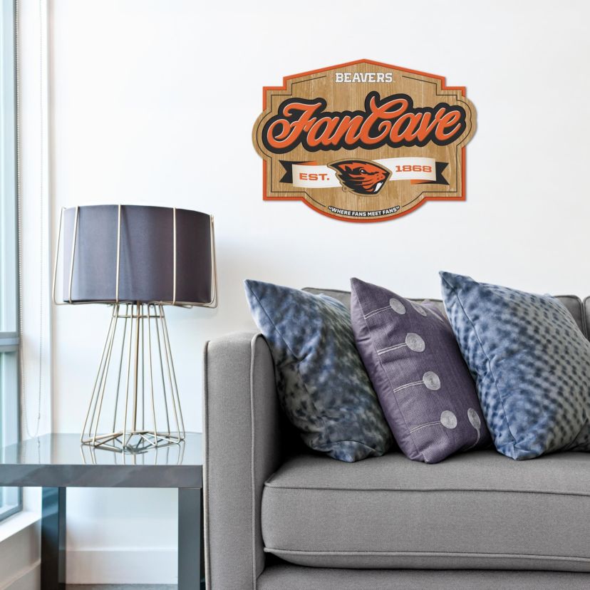 YouTheFan NCAA Oregon State Beavers Fan Cave Sign