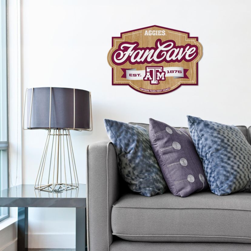 YouTheFan NCAA Texas A&M Aggies Fan Cave Sign