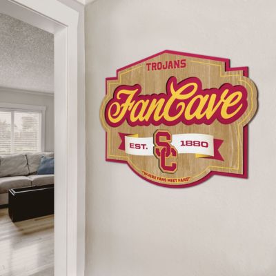 YouTheFan NCAA USC Trojans Fan Cave Sign