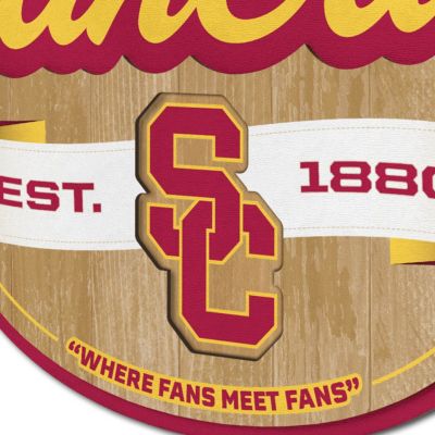 YouTheFan NCAA USC Trojans Fan Cave Sign