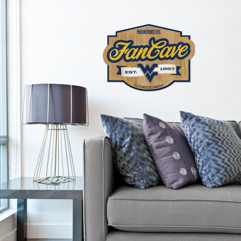 YouTheFan NCAA West Virginia Mountaineers Fan Cave Sign