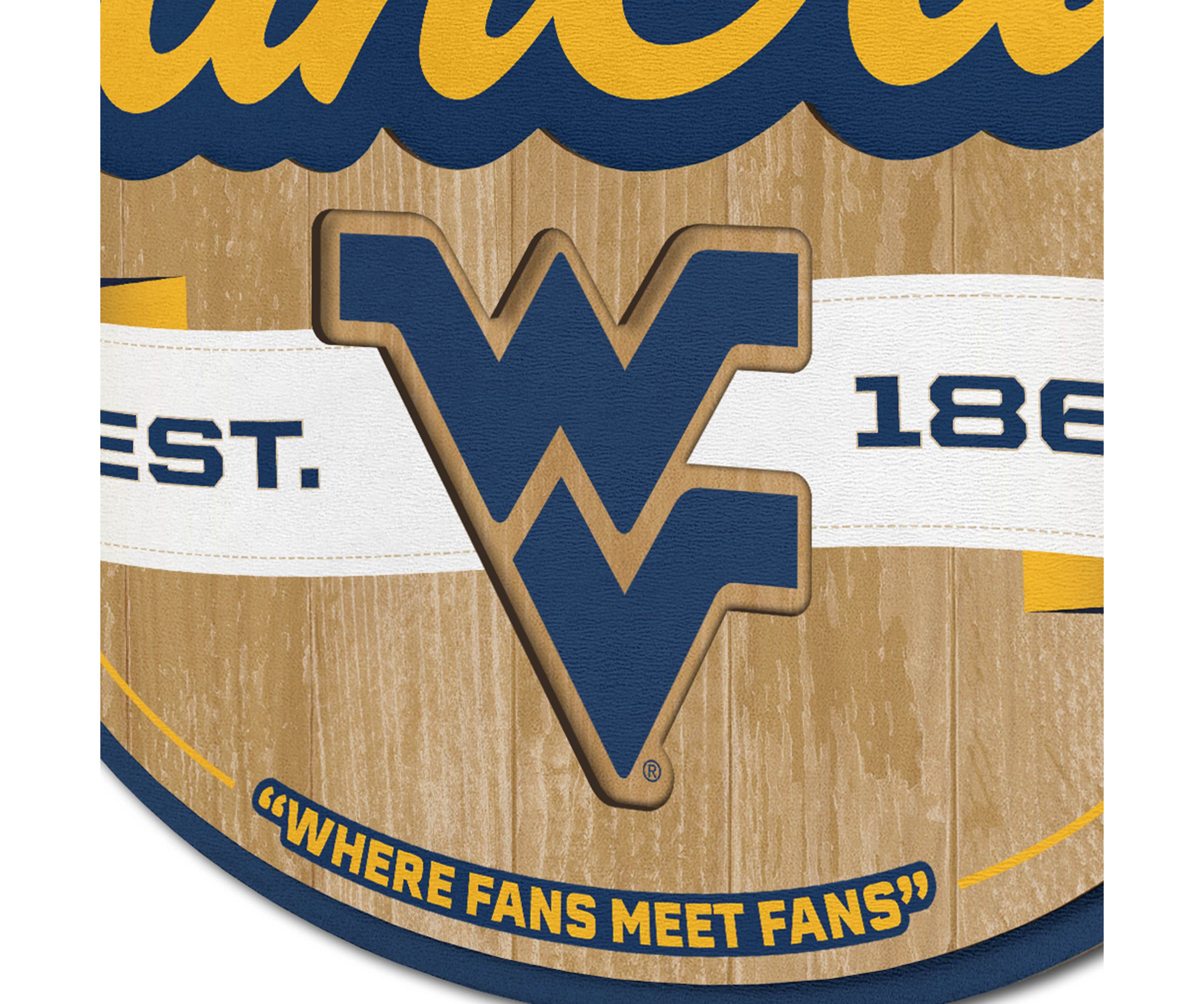 YouTheFan NCAA West Virginia Mountaineers Fan Cave Sign