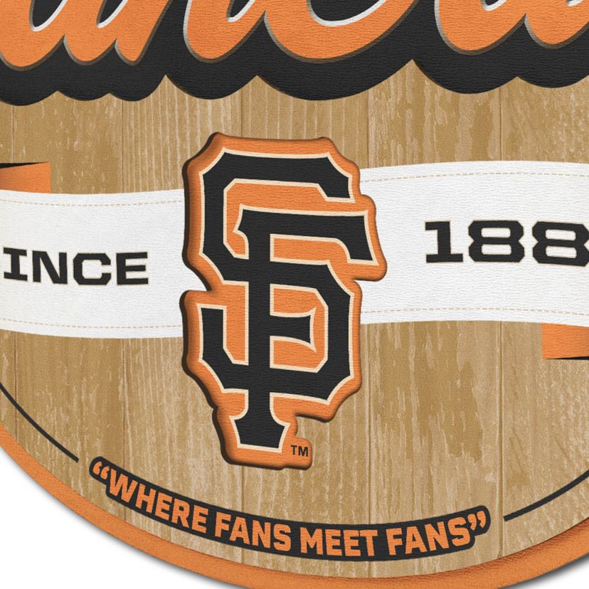 YouTheFan MLB San Francisco Giants Fan Cave Sign
