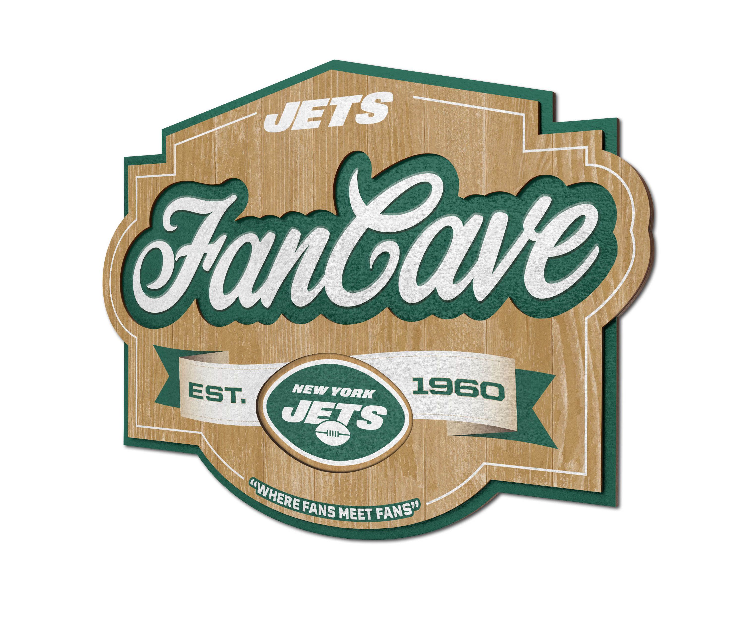 YouTheFan NFL New York Jets Fan Cave Sign