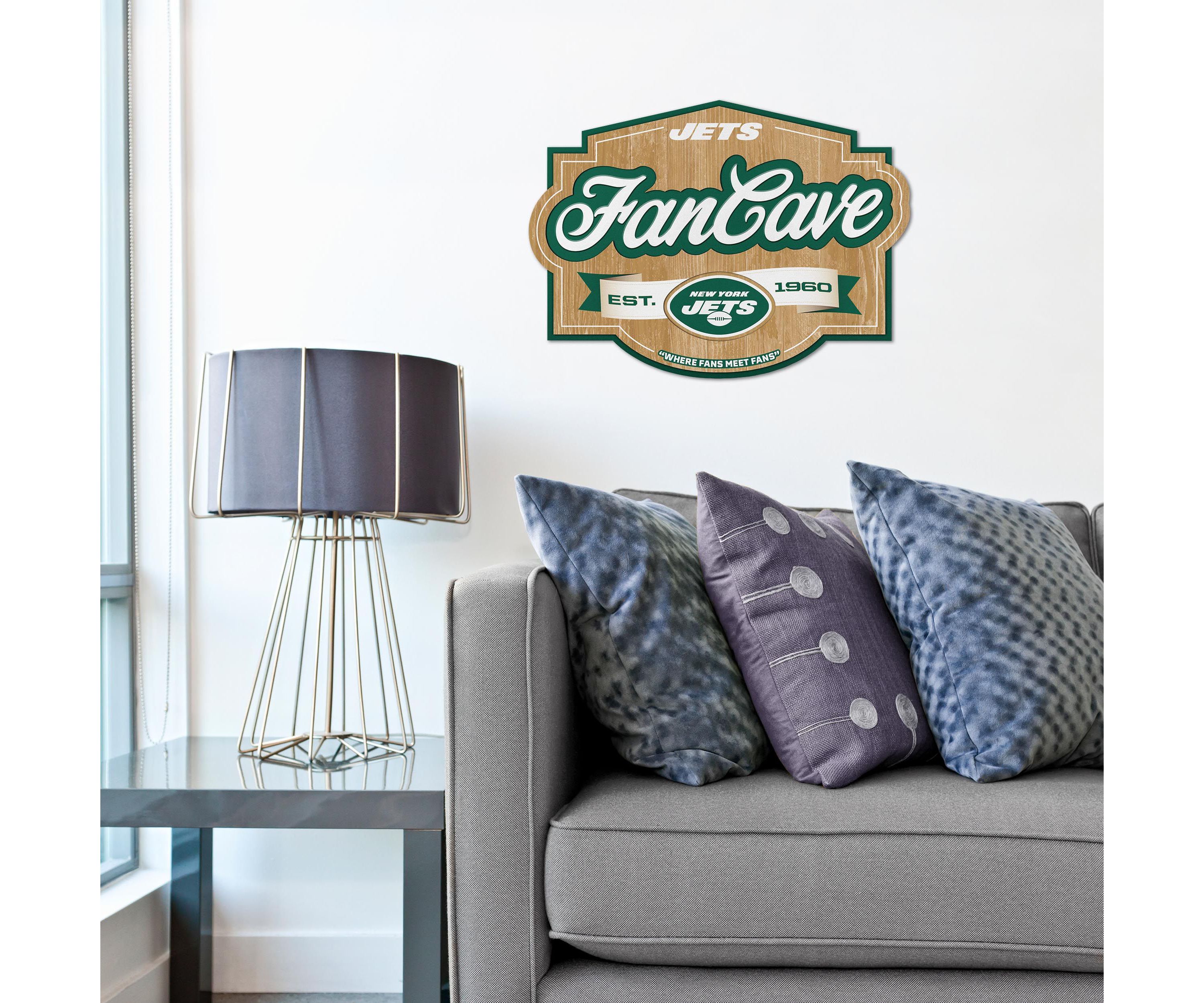 YouTheFan NFL New York Jets Fan Cave Sign