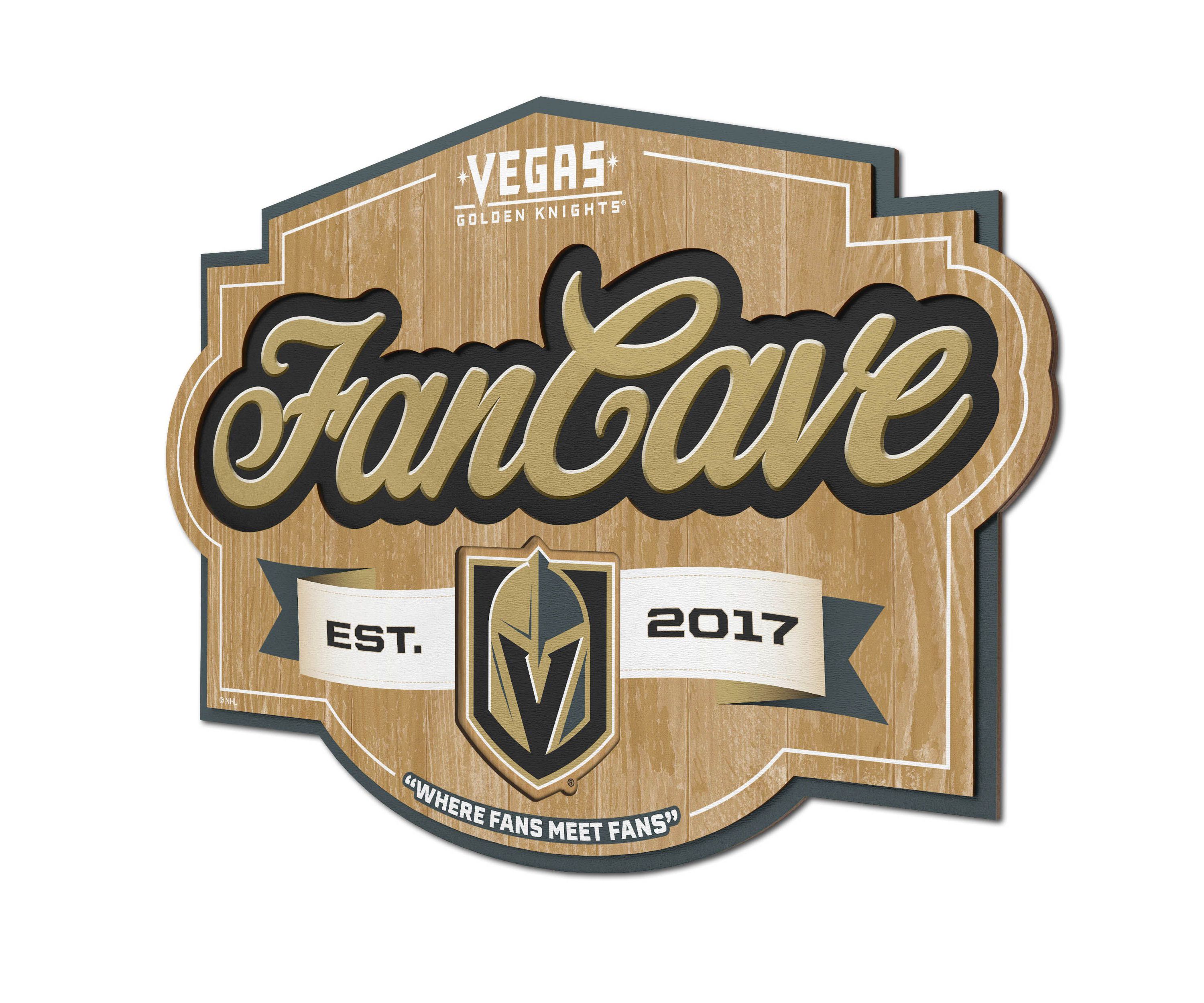 YouTheFan NHL Vegas Golden Knights Fan Cave Sign