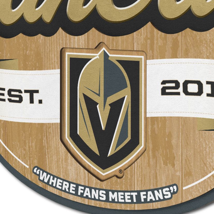 YouTheFan NHL Vegas Golden Knights Fan Cave Sign