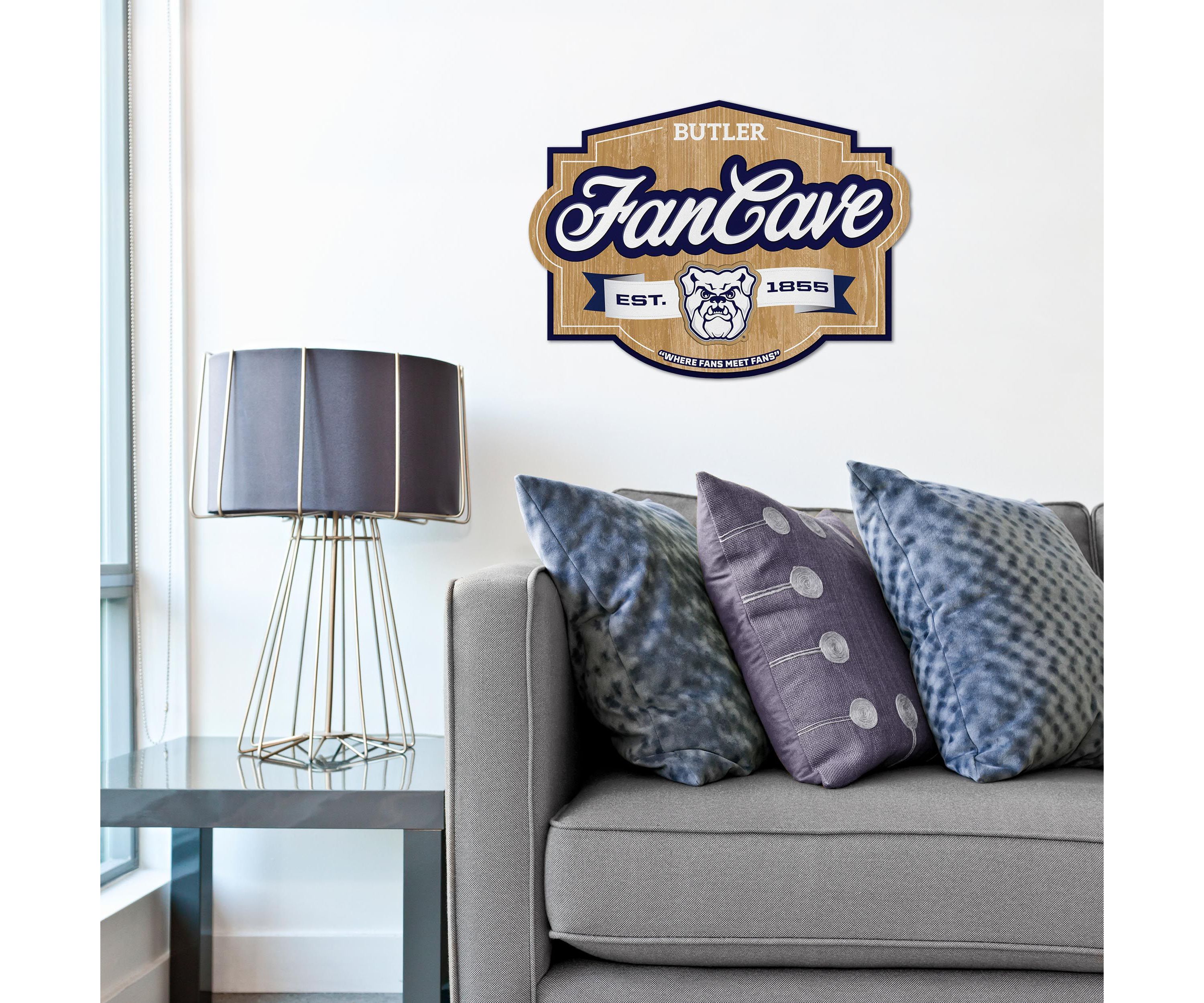 Butler University Bulldogs YouTheFan NCAA Butler Bulldogs Fan Cave Sign