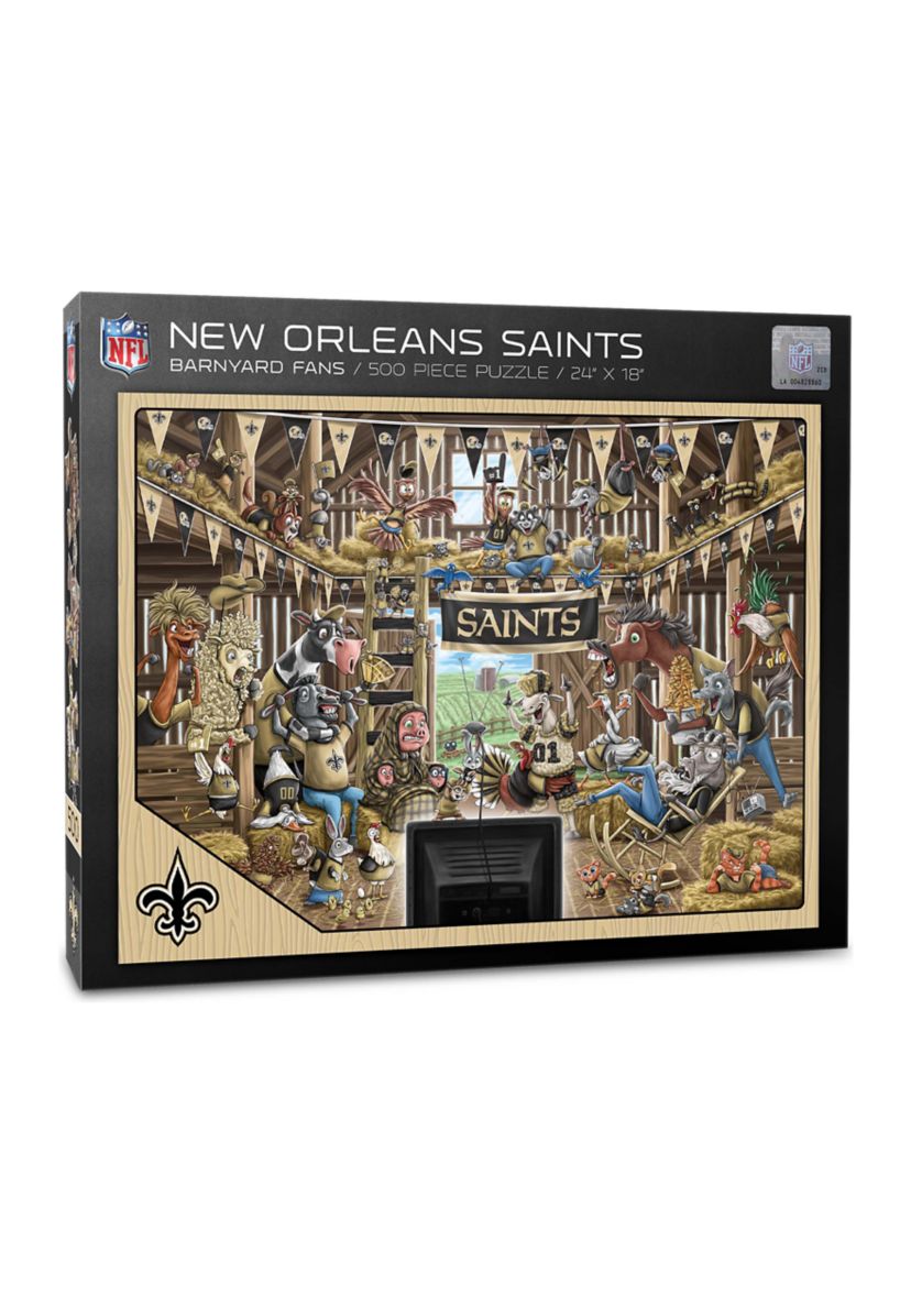 YouTheFan NFL New Orleans Saints Barnyard Fans 500pc Puzzle