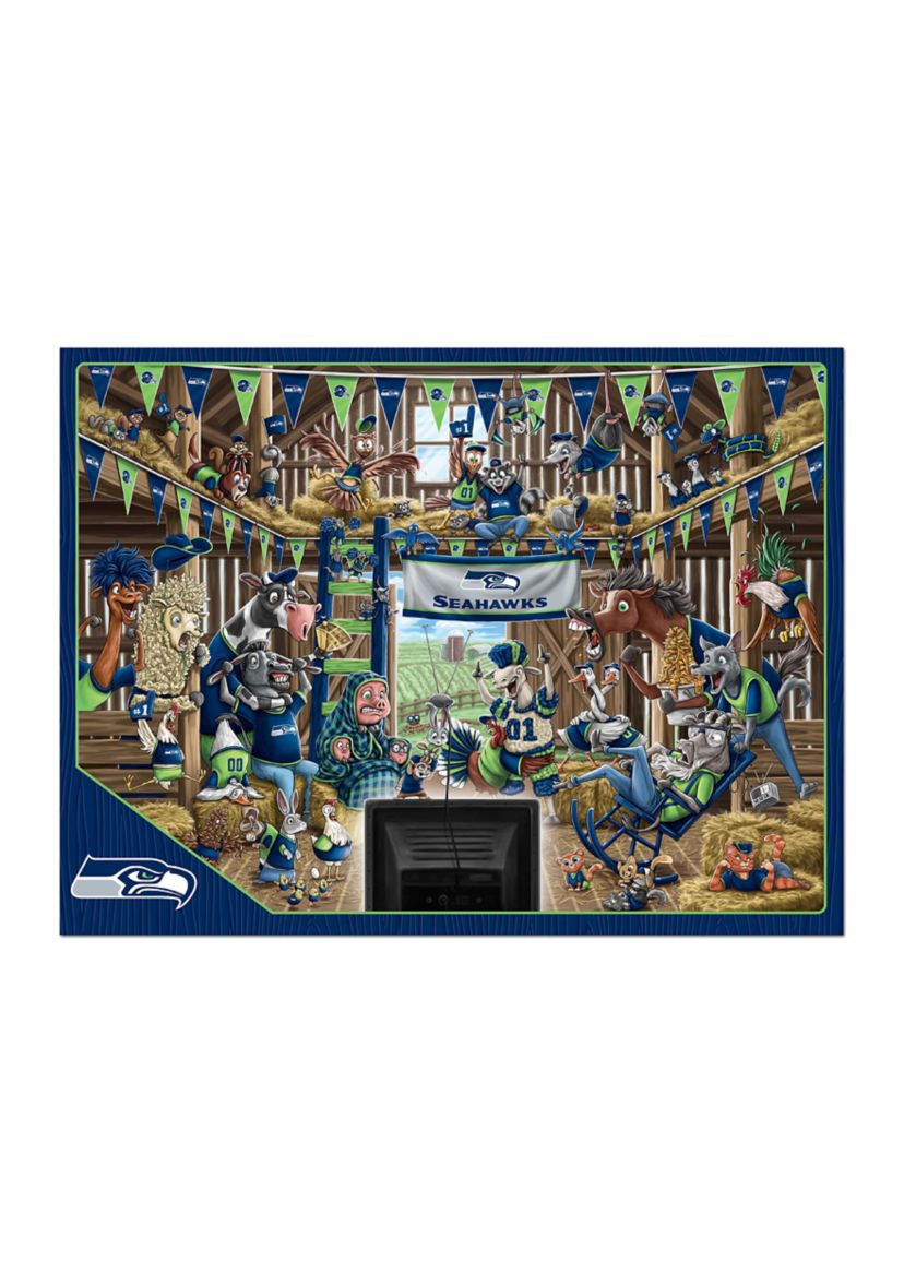 YouTheFan NFL Seattle Seahawks Barnyard Fans 500pc Puzzle