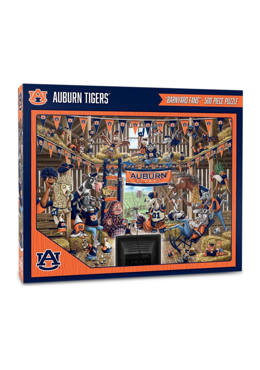 YouTheFan NCAA Auburn Tigers Barnyard Fans 500pc Puzzle