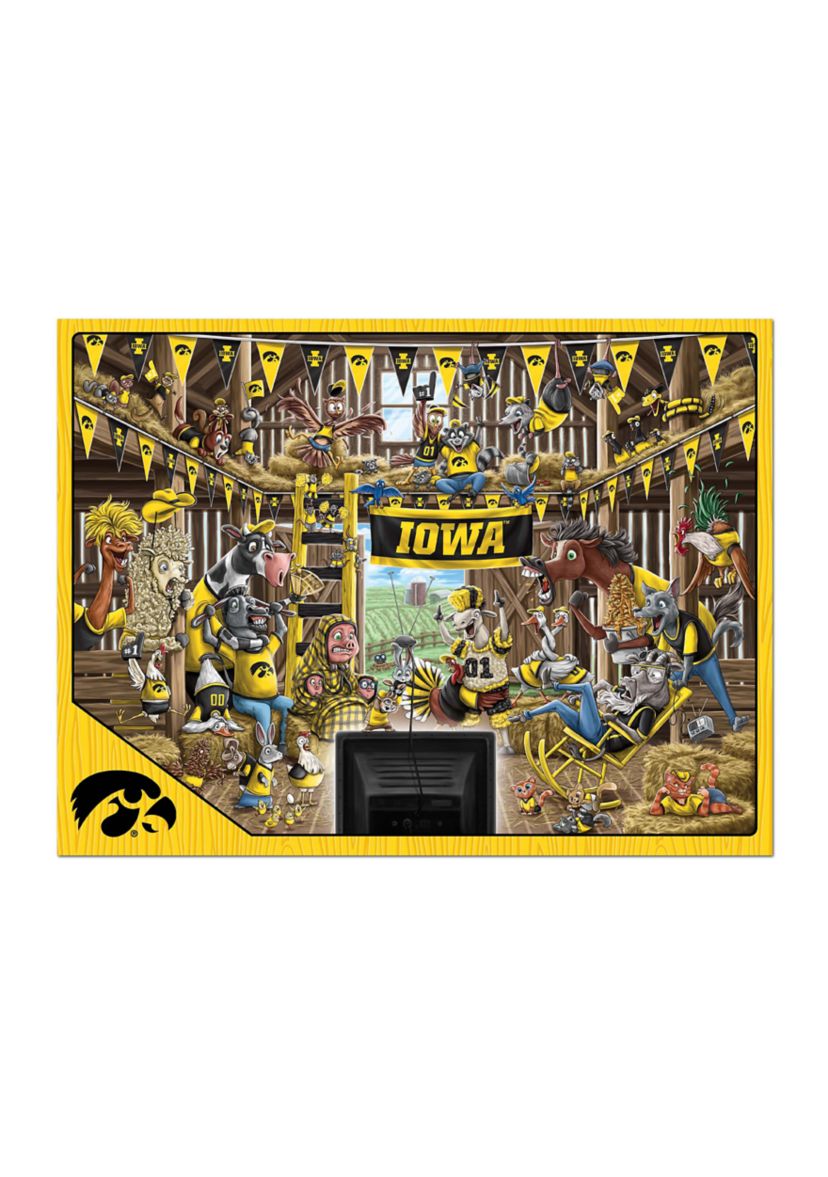 YouTheFan NCAA Iowa Hawkeyes Barnyard Fans 500pc Puzzle