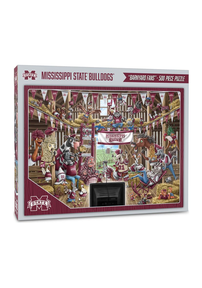 YouTheFan NCAA Mississippi State Bulldogs Barnyard Fans 500pc Puzzle