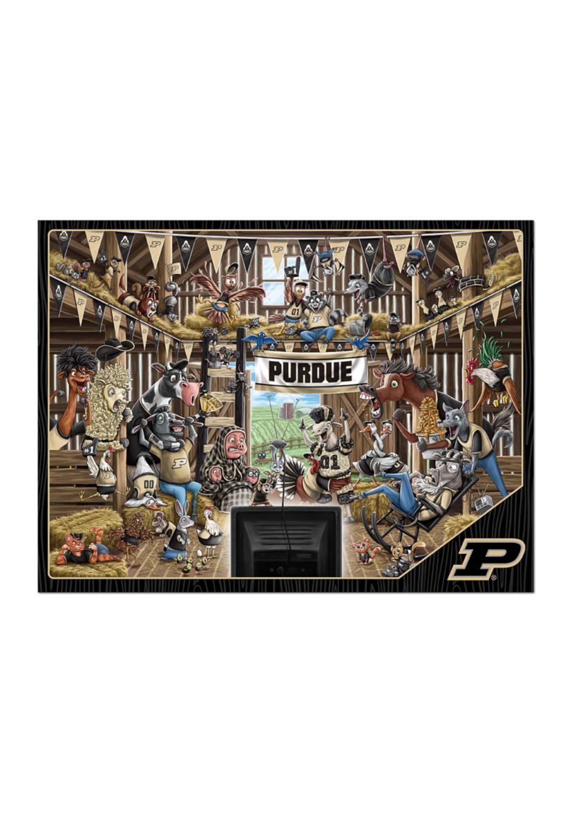 YouTheFan NCAA Purdue Boilermakers Barnyard Fans 500pc Puzzle