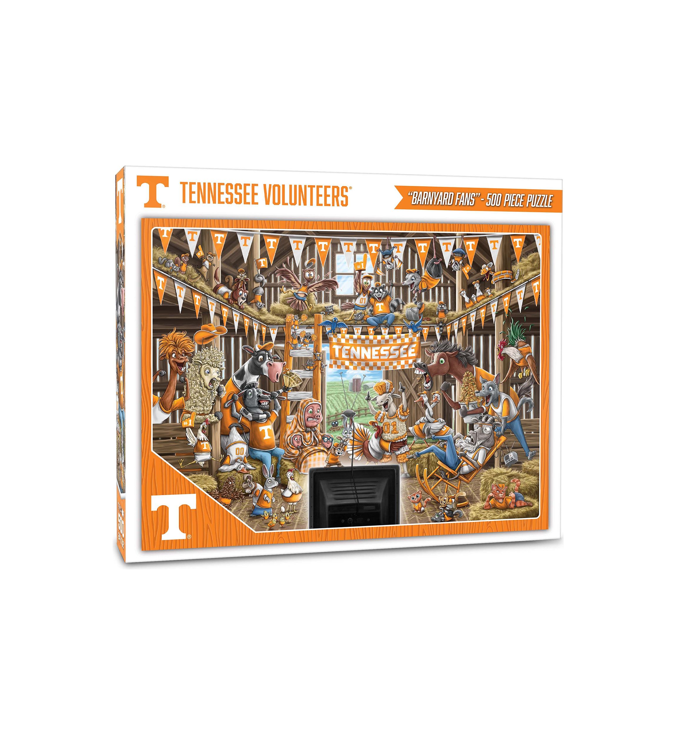 YouTheFan NCAA Tennessee Volunteers Barnyard Fans 500pc Puzzle
