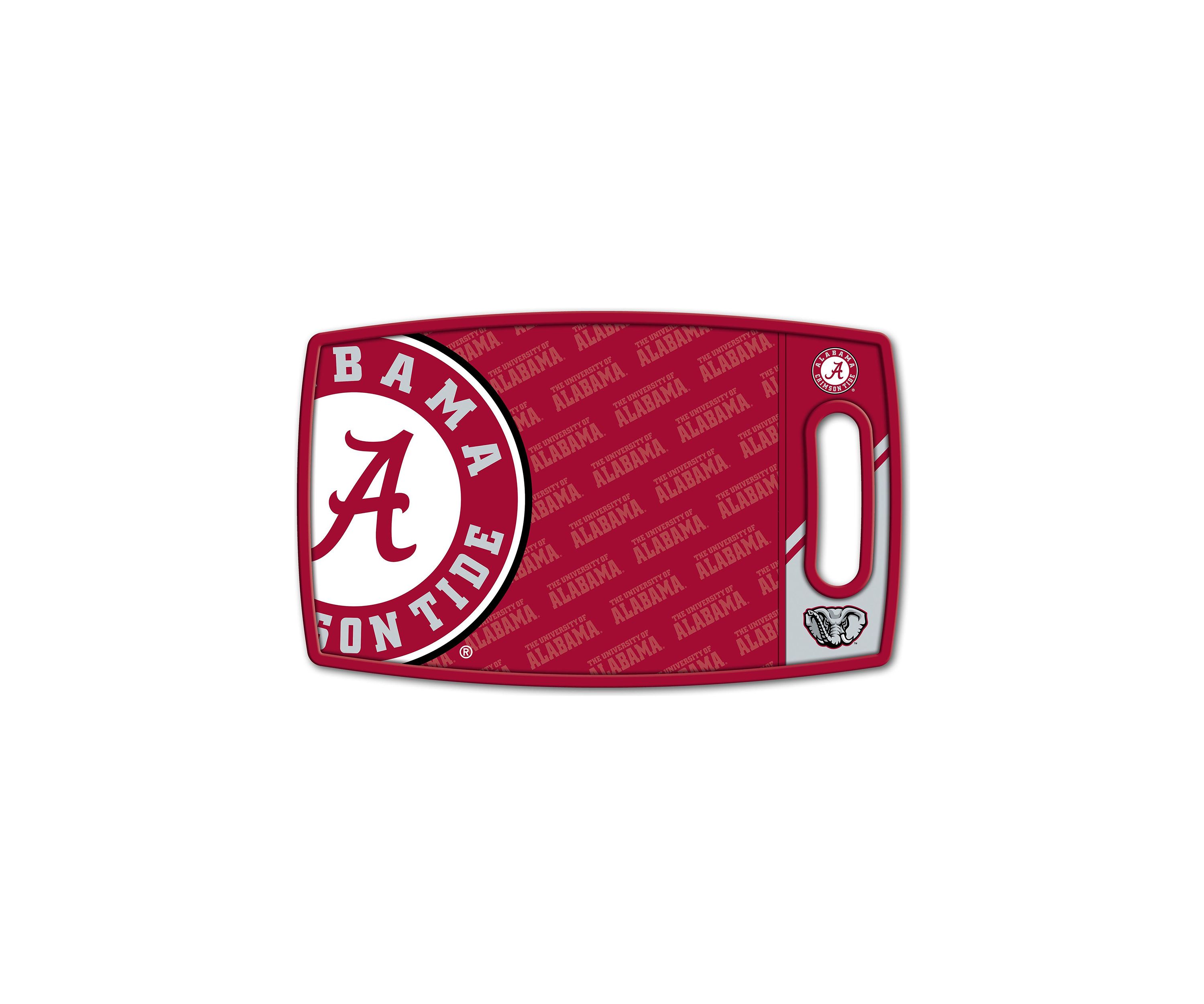 YouTheFan NCAA Alabama Crimson Tide Logo Series Cutting Board