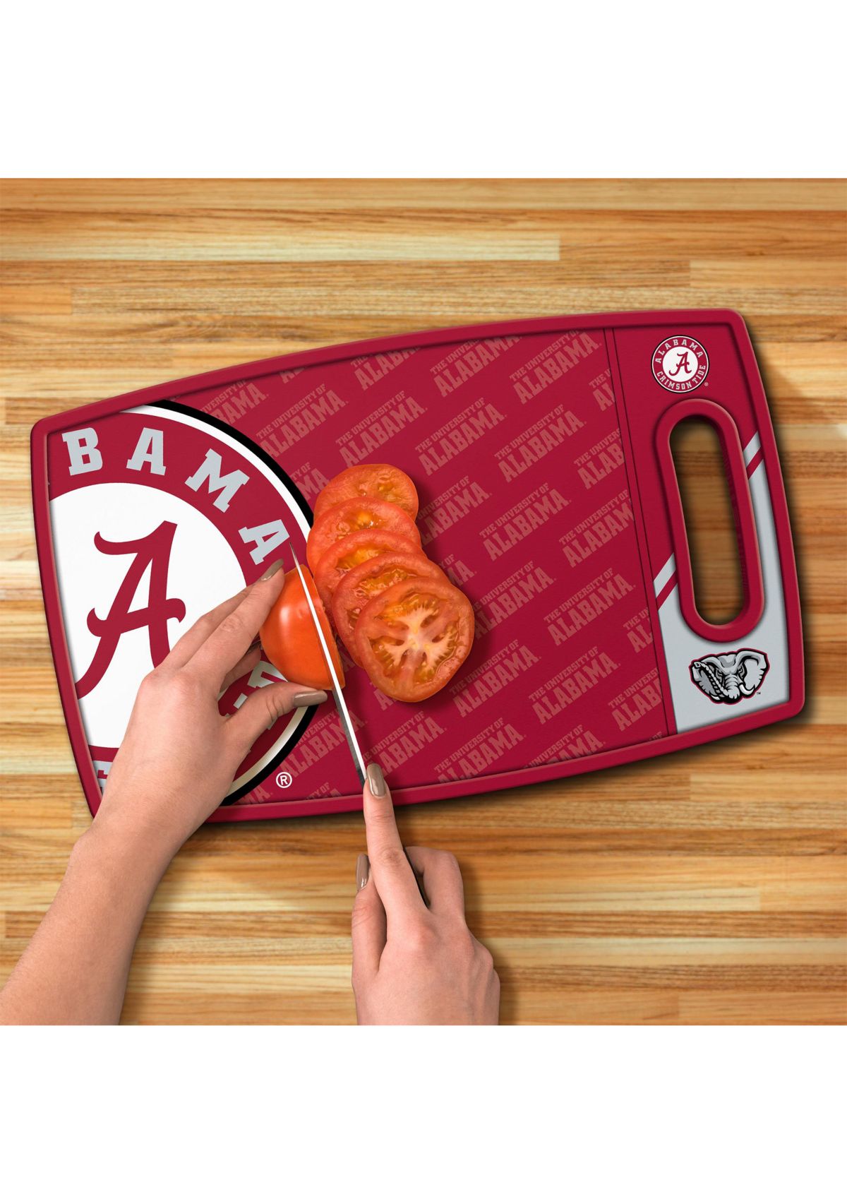 YouTheFan NCAA Alabama Crimson Tide Logo Series Cutting Board