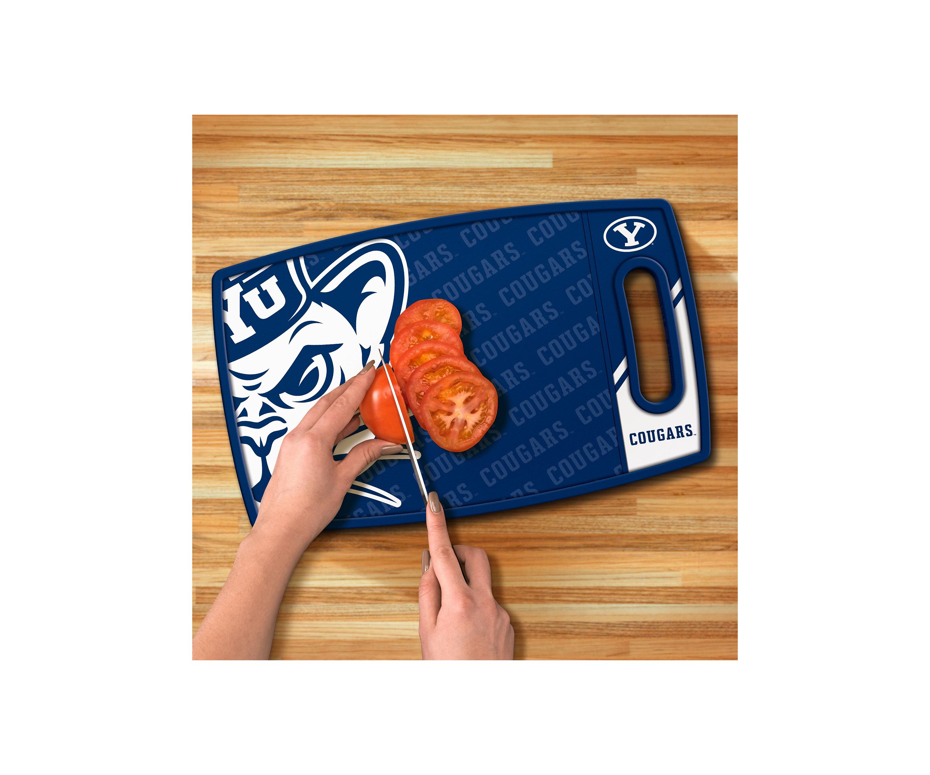 YouTheFan NCAA BYU Cougars Logo Series Cutting Board