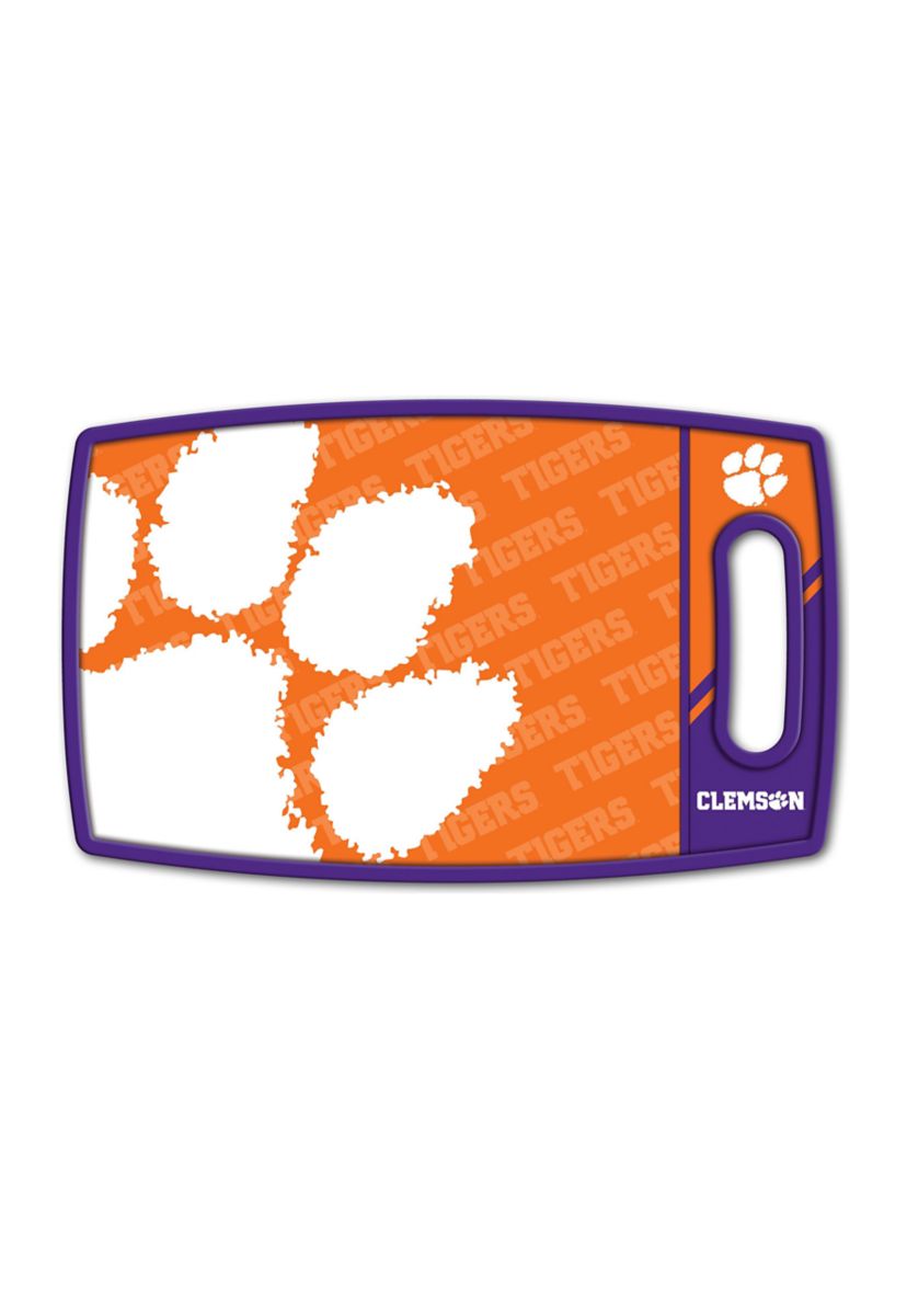YouTheFan NCAA Clemson Tigers Logo Series Cutting Board