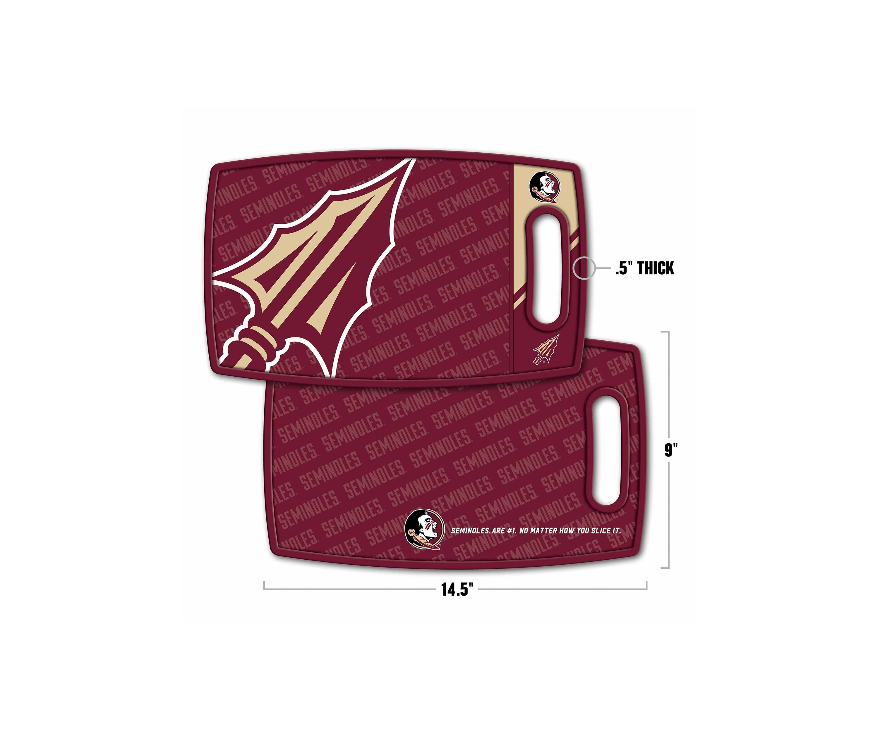 YouTheFan NCAA Florida State Seminoles Logo Series Cutting Board