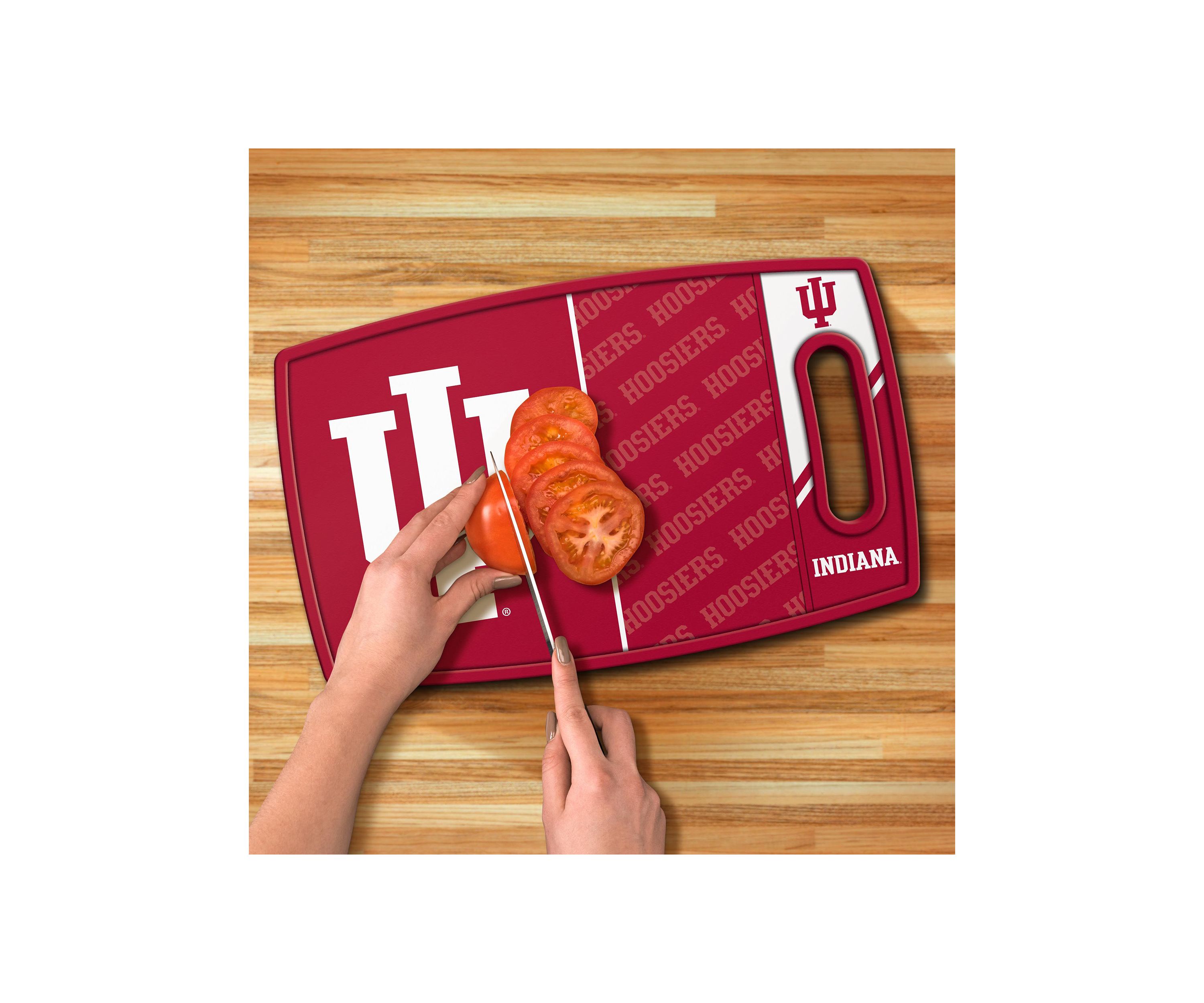 YouTheFan NCAA Indiana Hoosiers Logo Series Cutting Board