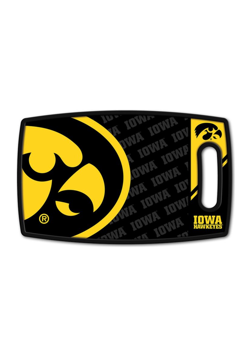 YouTheFan NCAA Iowa Hawkeyes Logo Series Cutting Board