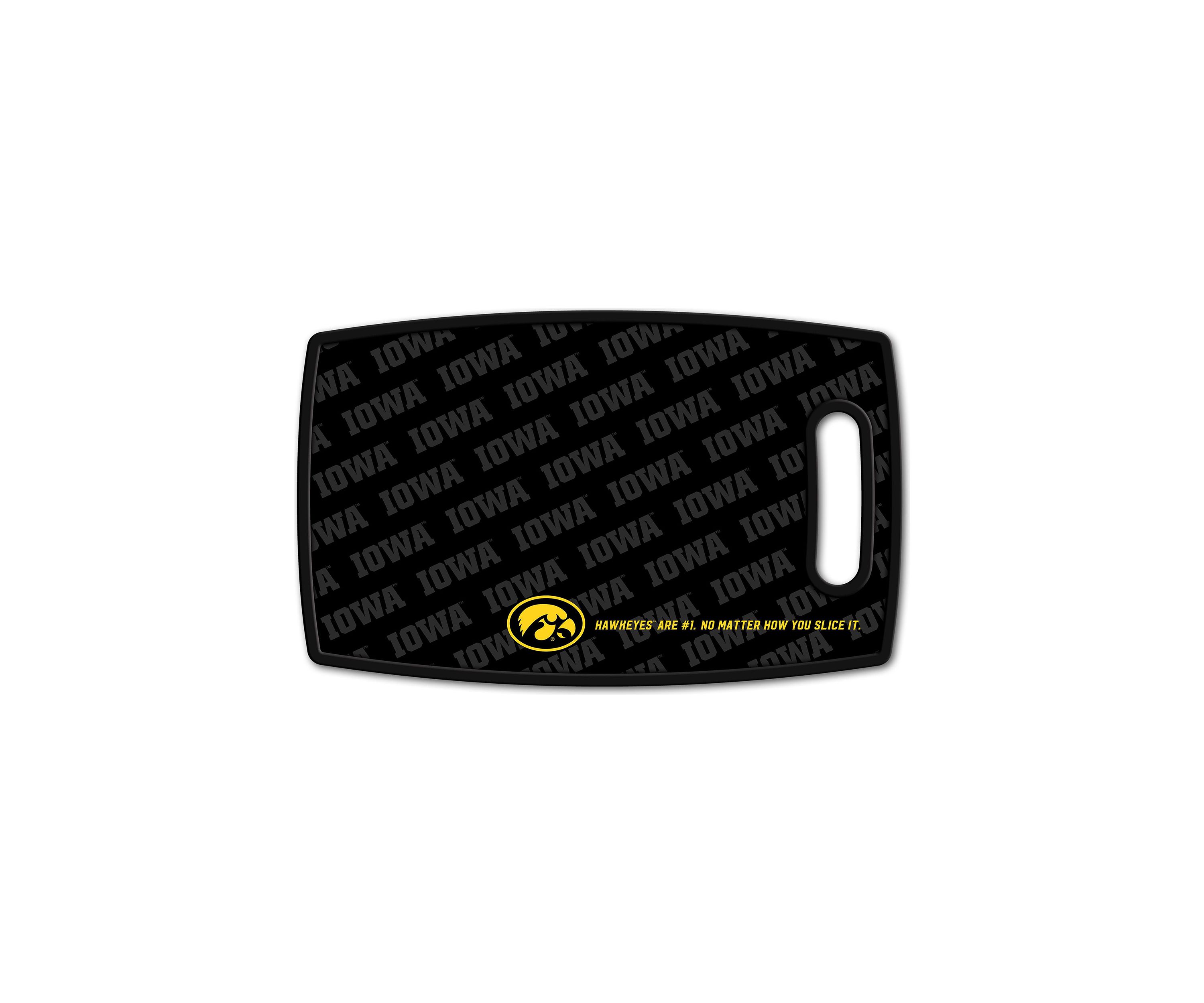 YouTheFan NCAA Iowa Hawkeyes Logo Series Cutting Board
