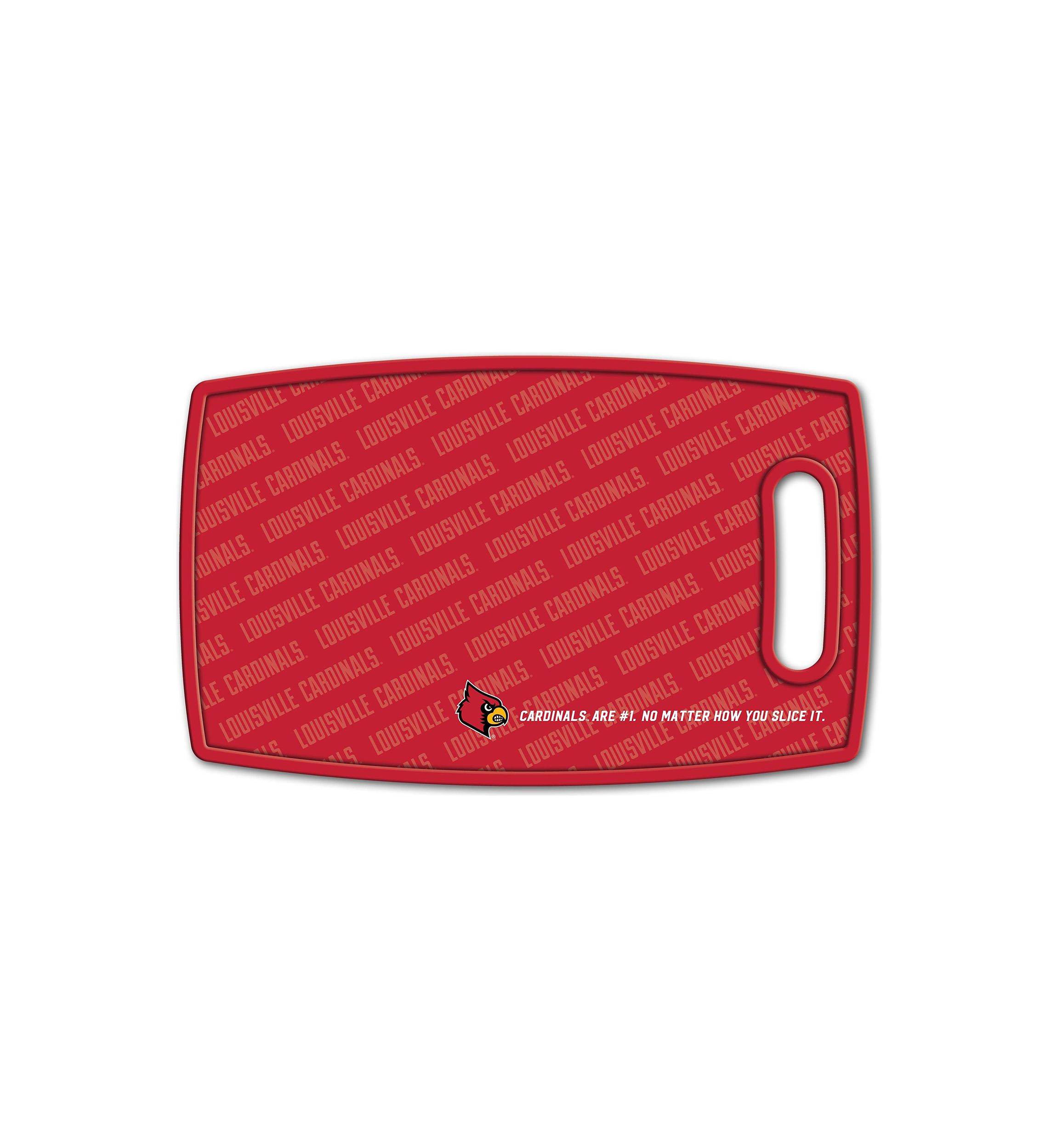 YouTheFan NCAA Louisville Cardinals Logo Series Cutting Board